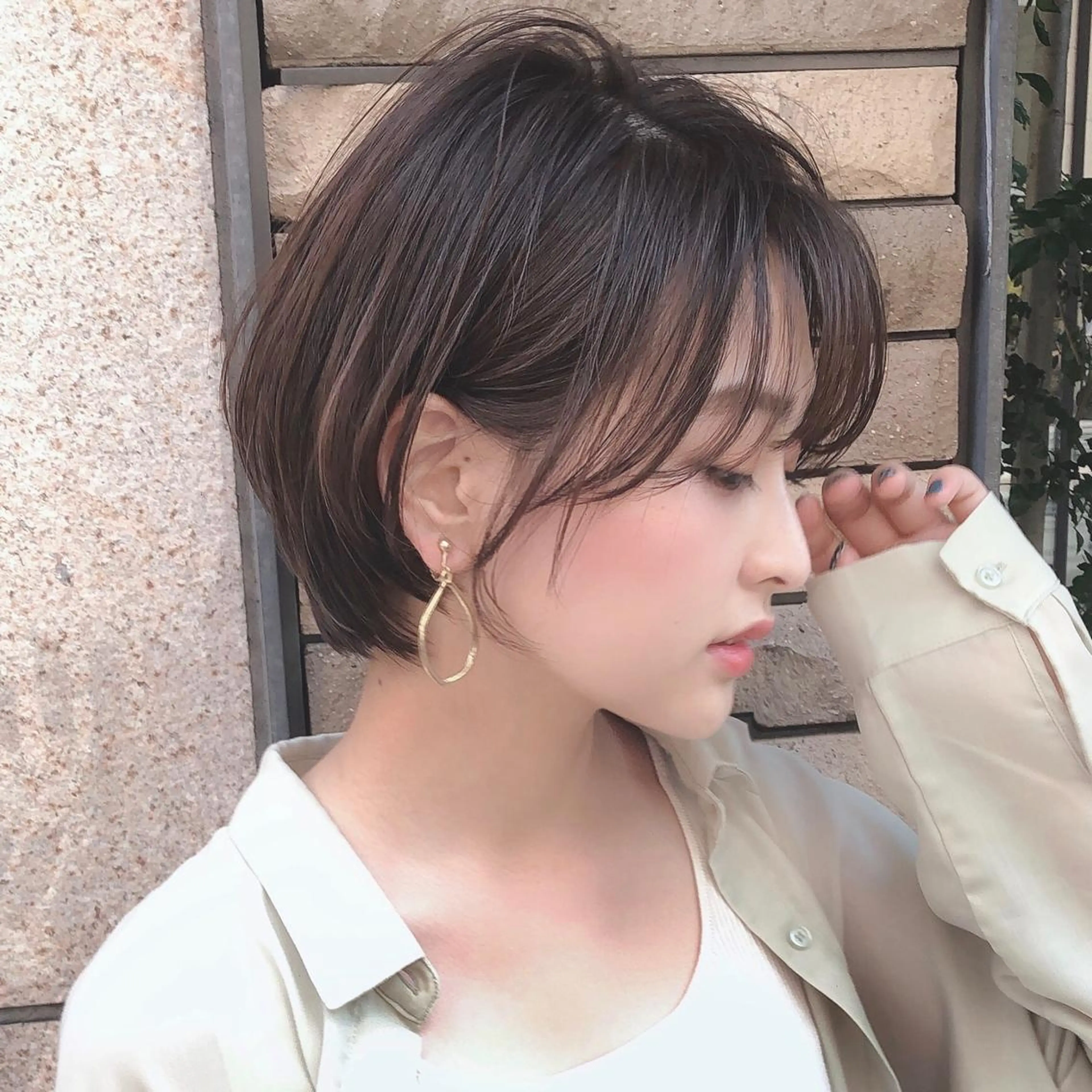 ショート カラー パーマ ヘアアレンジ キッズ ネイル マツエク・マツパ ショートヘア トリートメント ニュアンスネイル ショートネイル ニュアンスパーマ カット ヘアカラー トリートメント ショートの神✨AFL OAT 井上康平のヘアスタイル