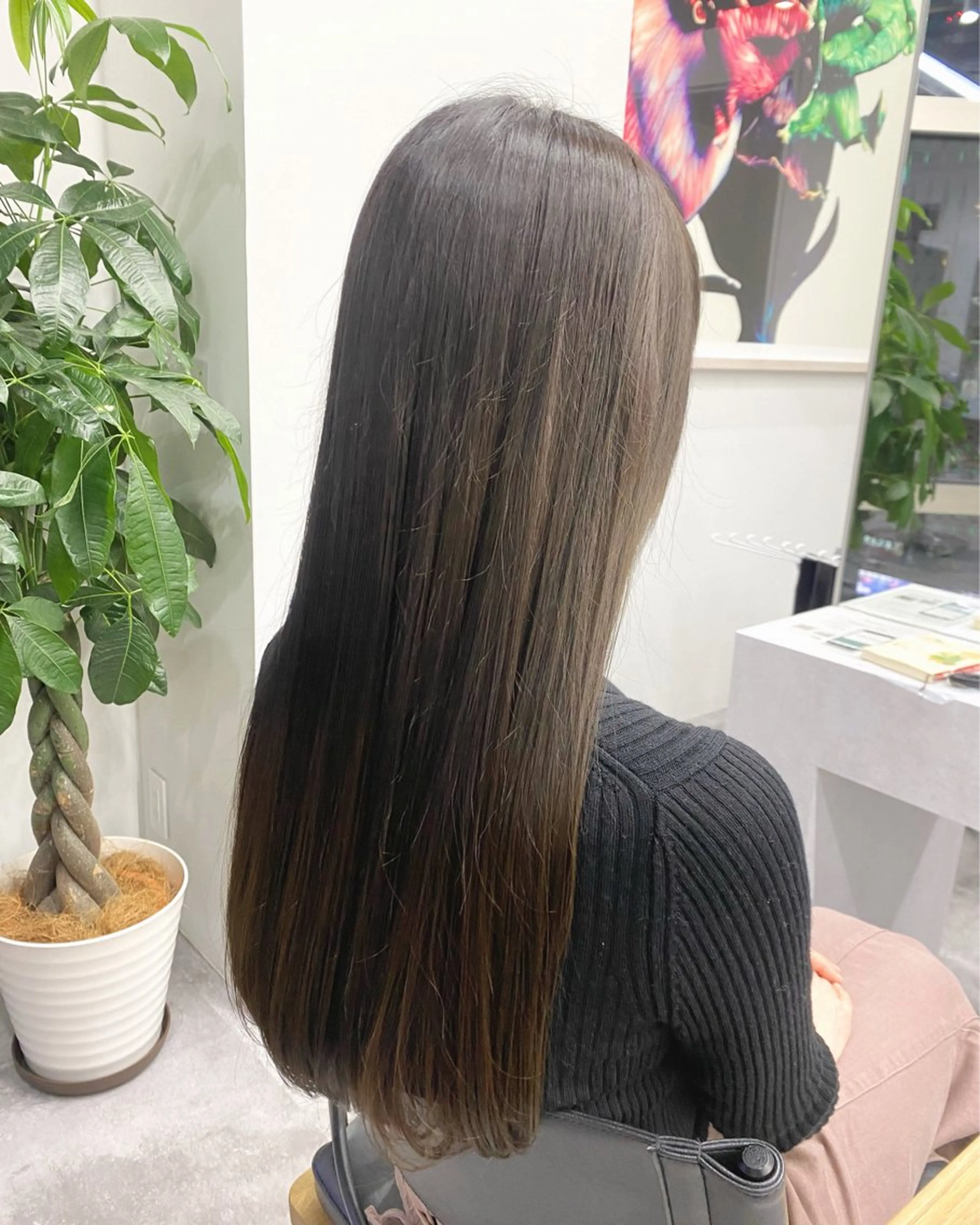 ロング カラー パーマ ヘアアレンジ レイヤー/メンズ🥑 マエダアズミ🥑のヘアスタイル