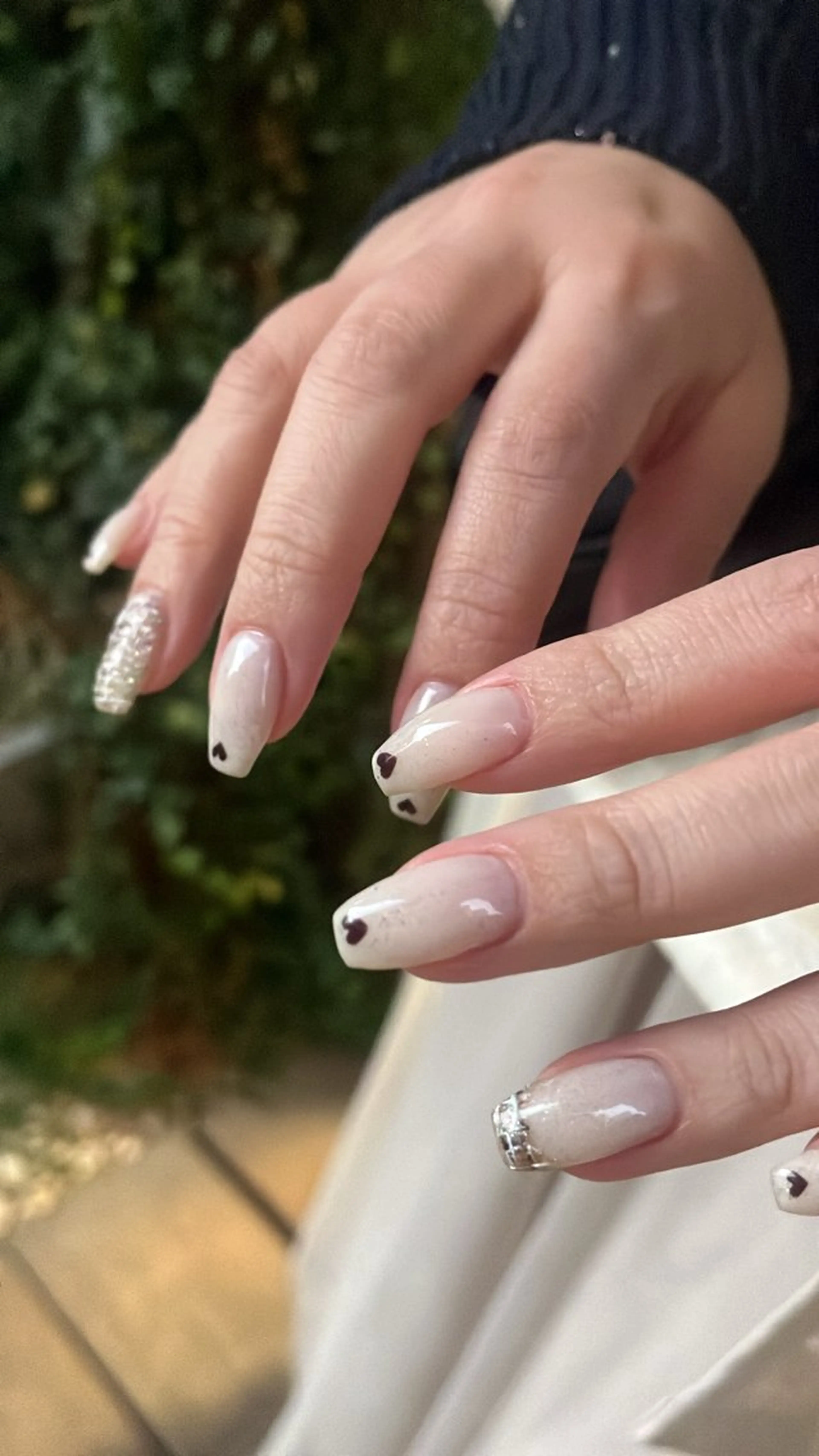 ネイル ニュアンスネイル シンプルネイル ハンドネイル SAKU  nail[サクネイル]所属・SAKU nail 作島茜のネイルデザイン