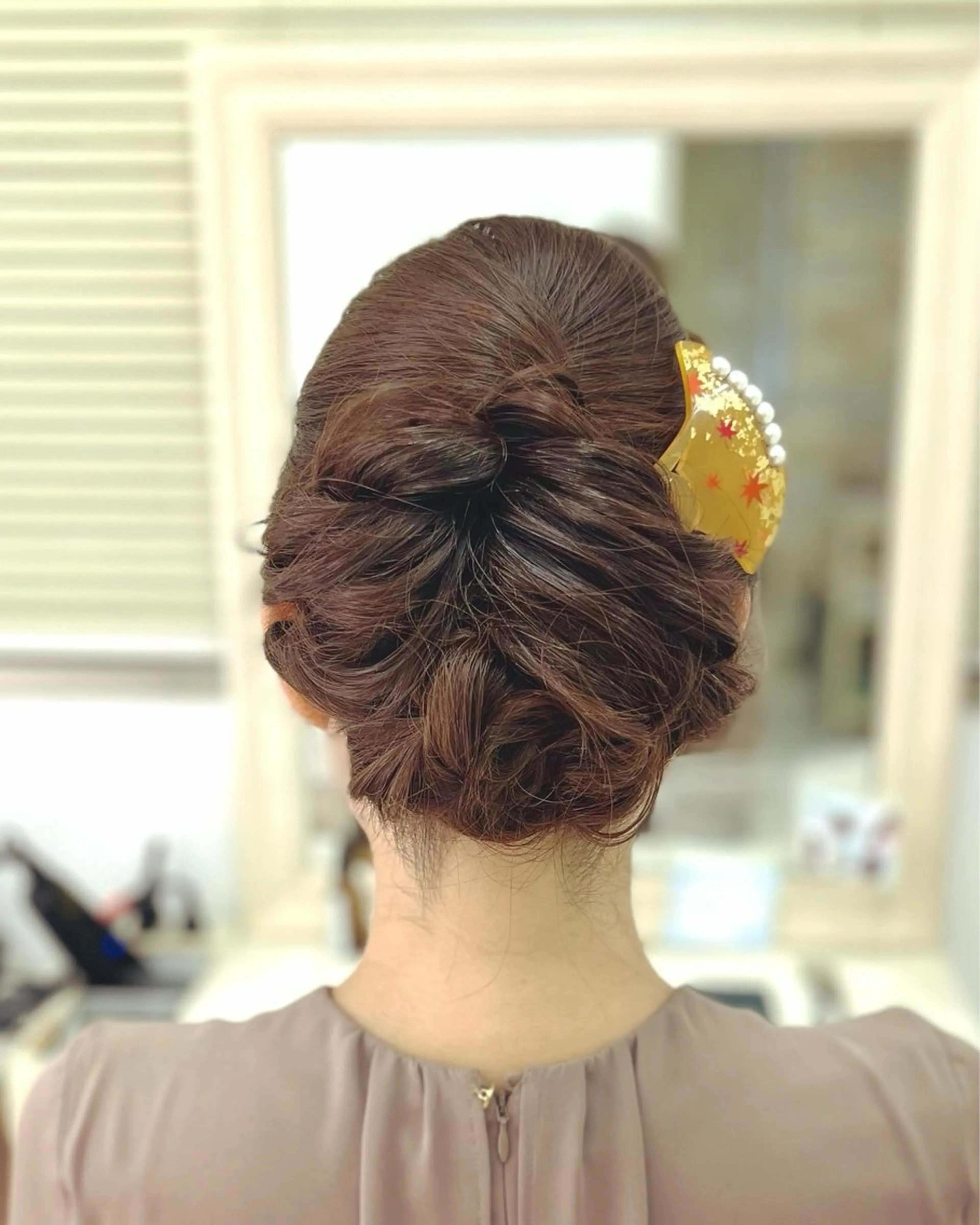 ヘアアレンジ 着付け 似合わせヘアメイク 💐オダギリチアキのヘアスタイル