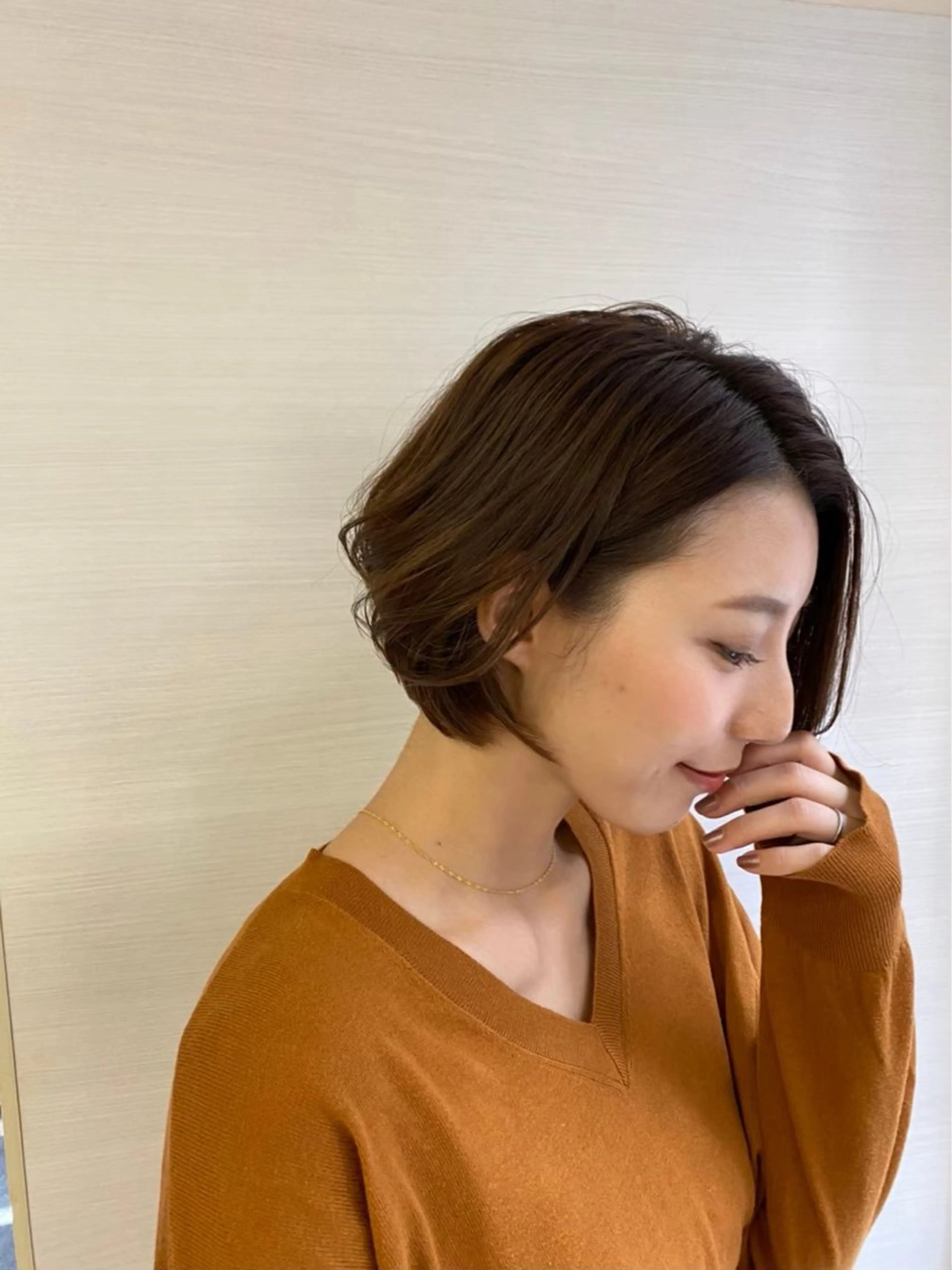 ショート ヘアカラー トリートメント 🌈透明感カラー🌈 えのもとすみれのヘアスタイル