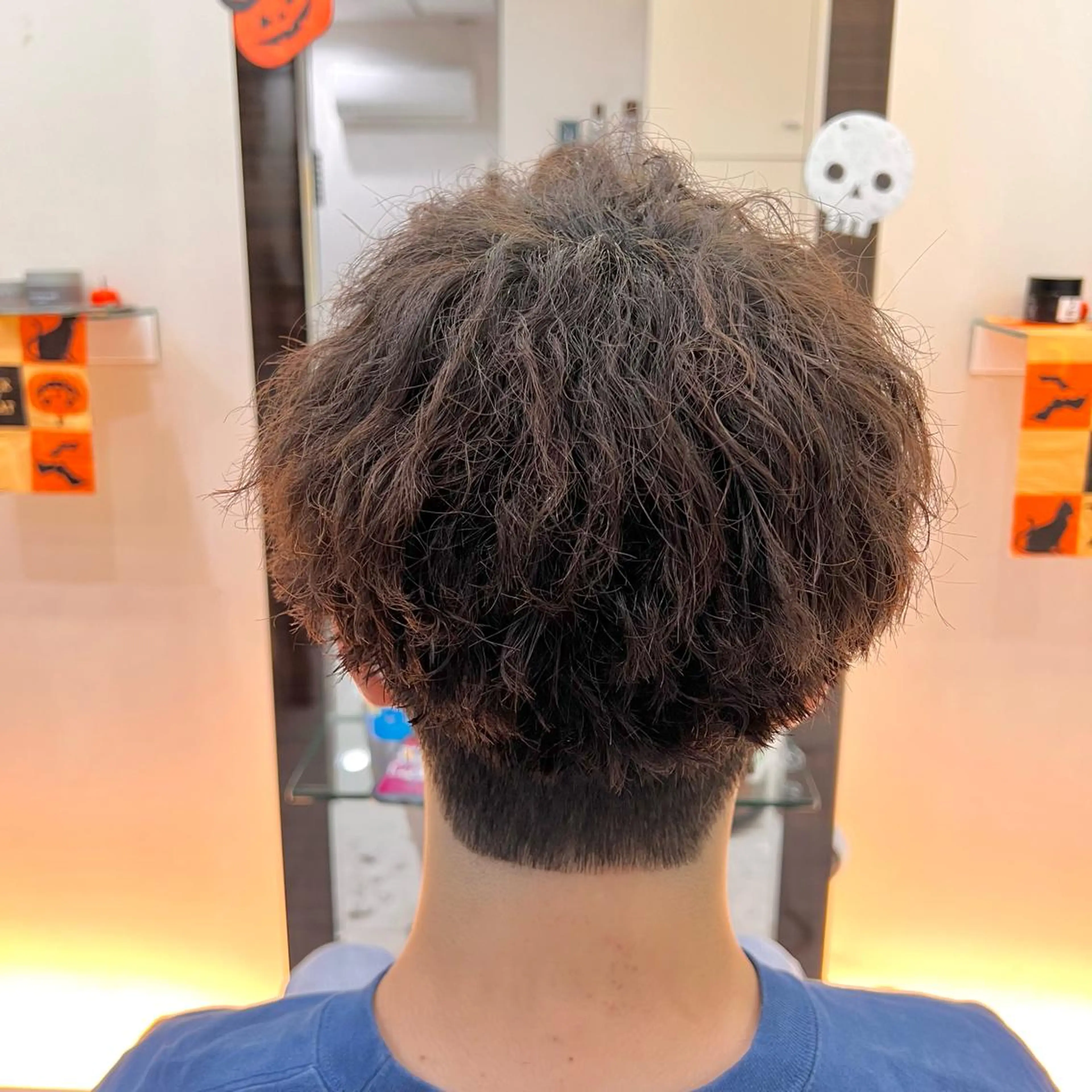 パーマ メンズ アグヘアーシータ所属・🤩メンズカット/ パーマ山本🤩のヘアスタイル