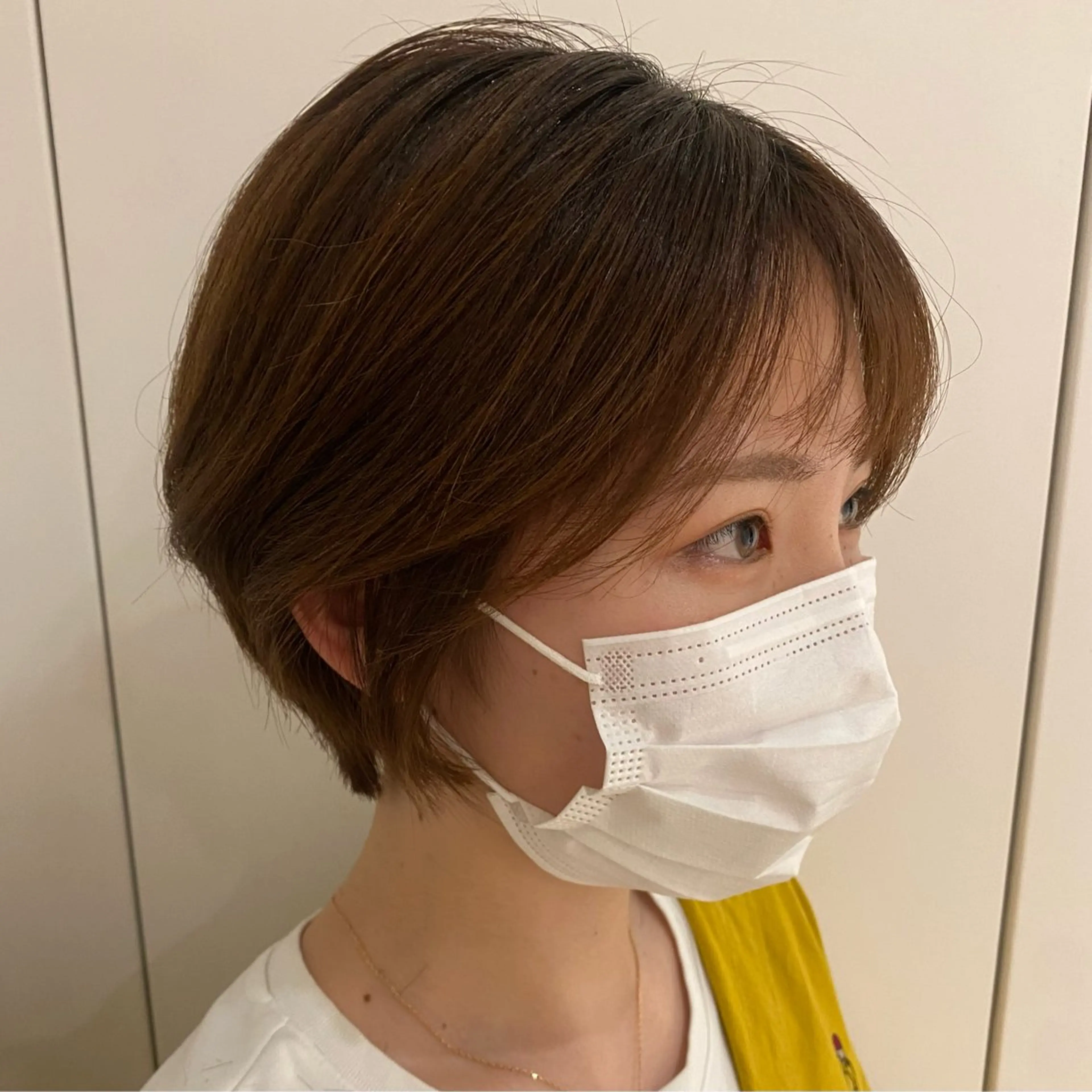 ショート ショートボブ ボブ ショートヘア カット ヘアカラー トリートメント SALOWIN銀座PAYⅡ店所属・GINZARay2 風本朱里🐥のヘアスタイル