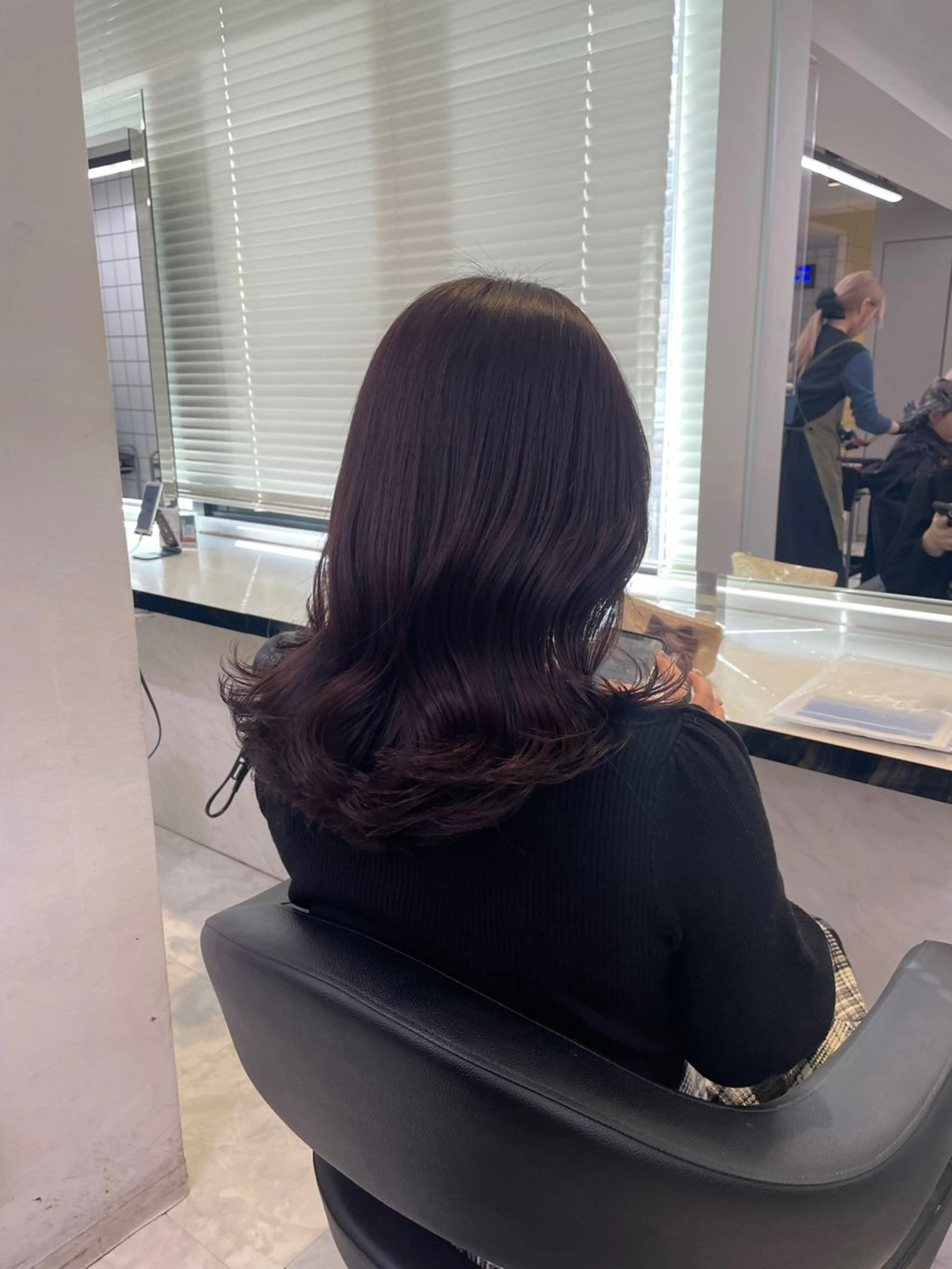 ロング カラー ヘアアレンジ ダブルカラー ラベンダーカラー ヘアカラー ブリーチカラー🩰 ガーリー🩰とらのヘアスタイル