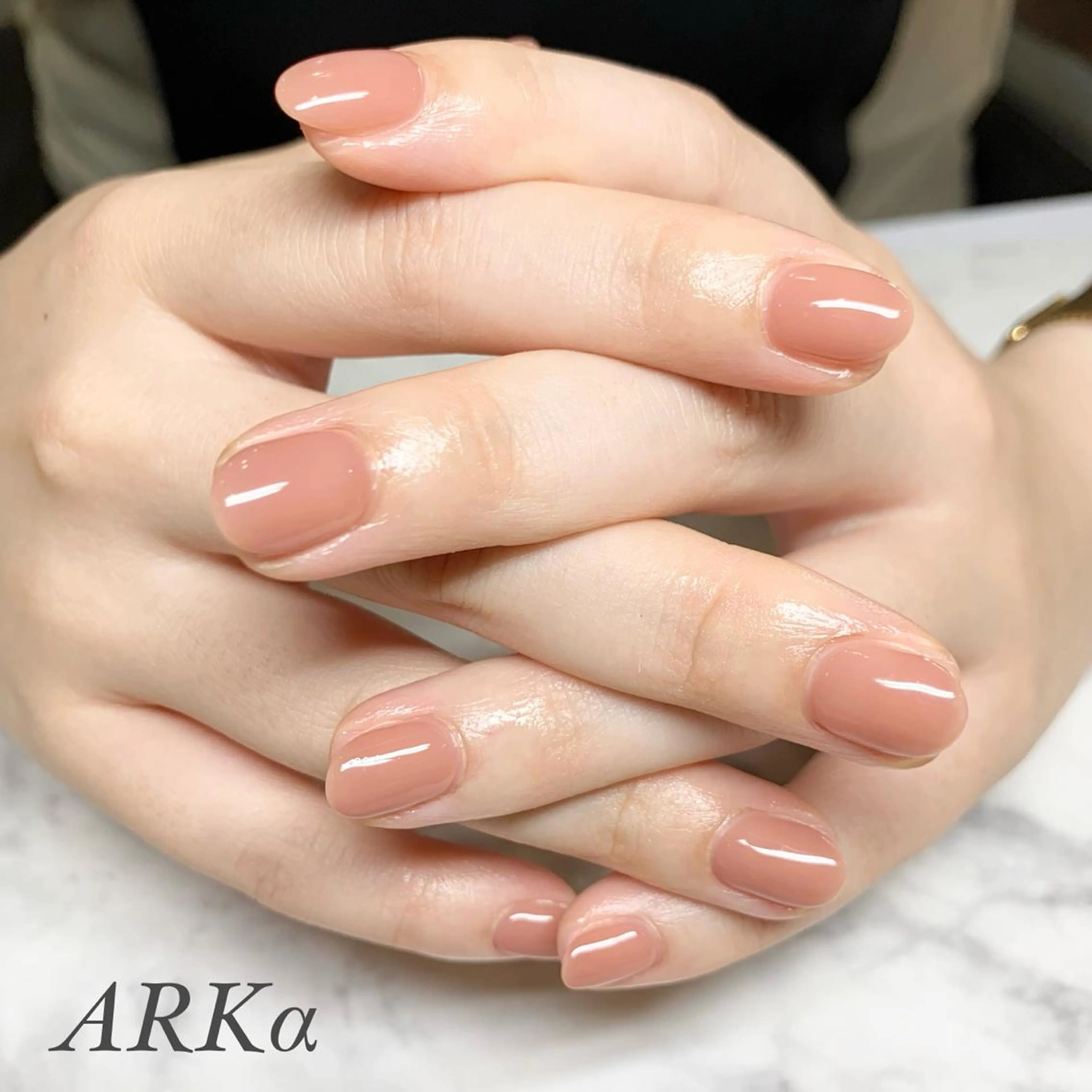 ショート ネイル ハンドネイル Nailsalon ARKαのネイルデザイン