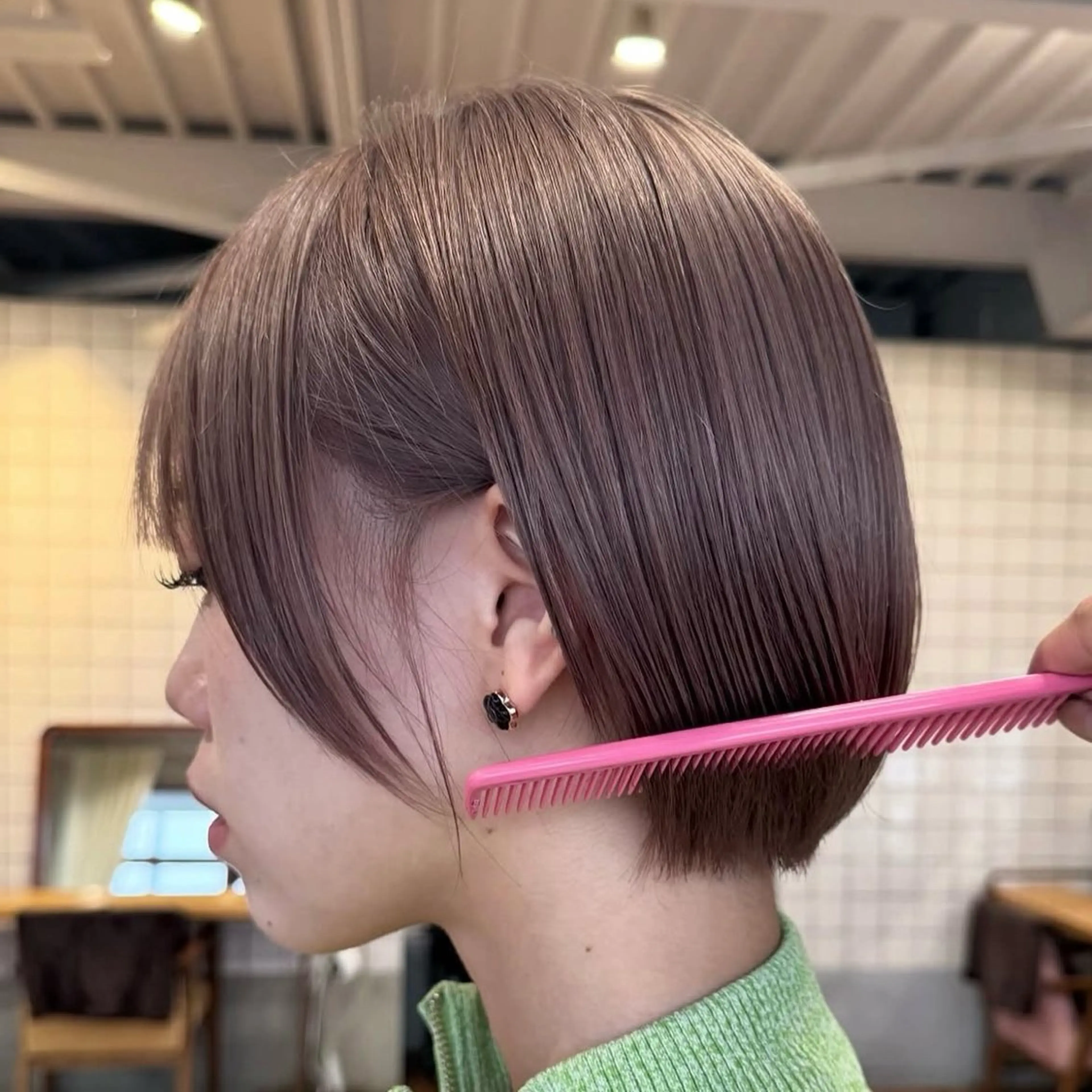 ショート カット ヘアカラー YOIKU所属・駒場 由衣のヘアスタイル