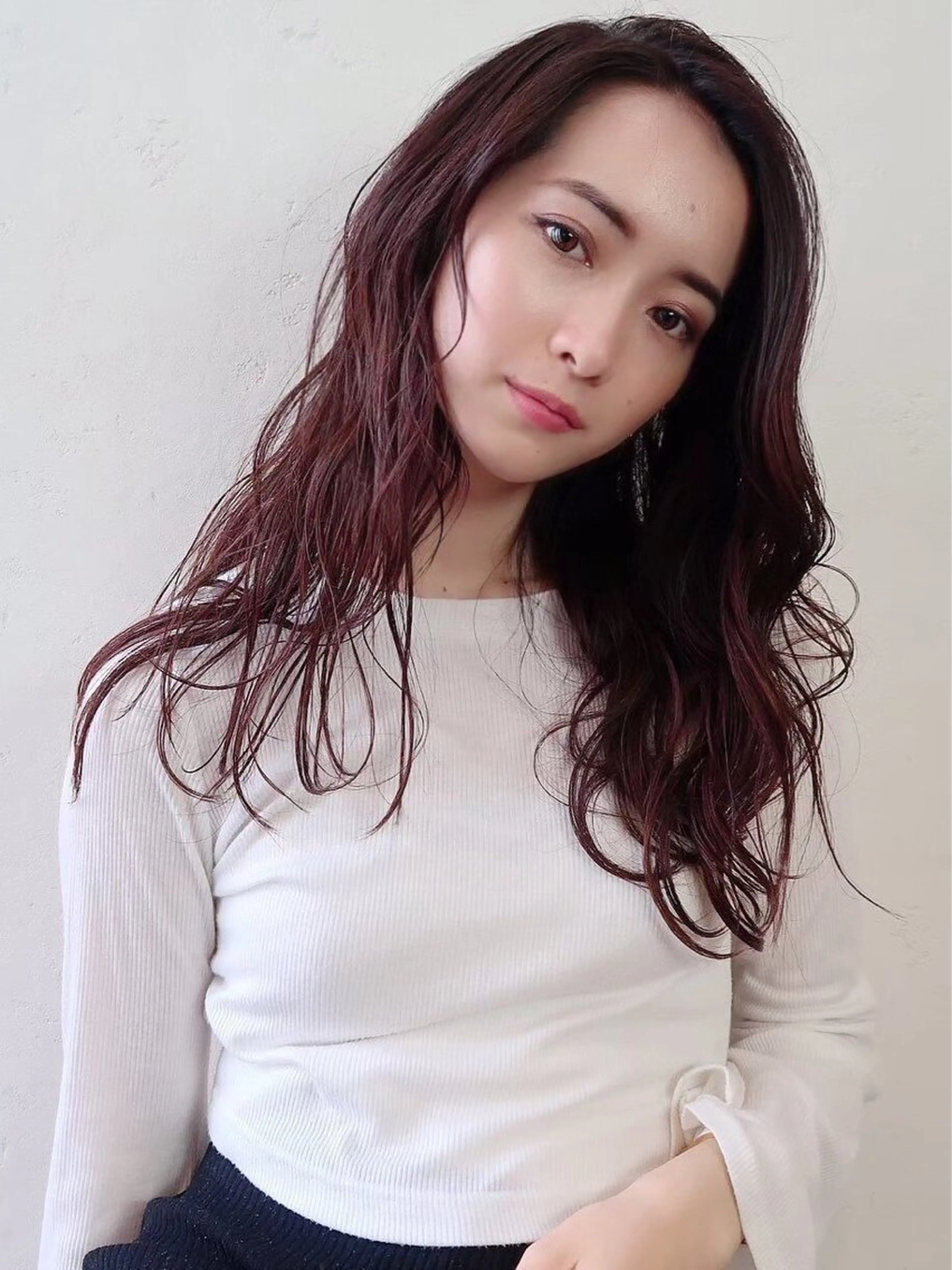 セミロング 辻 一馬のヘアスタイル