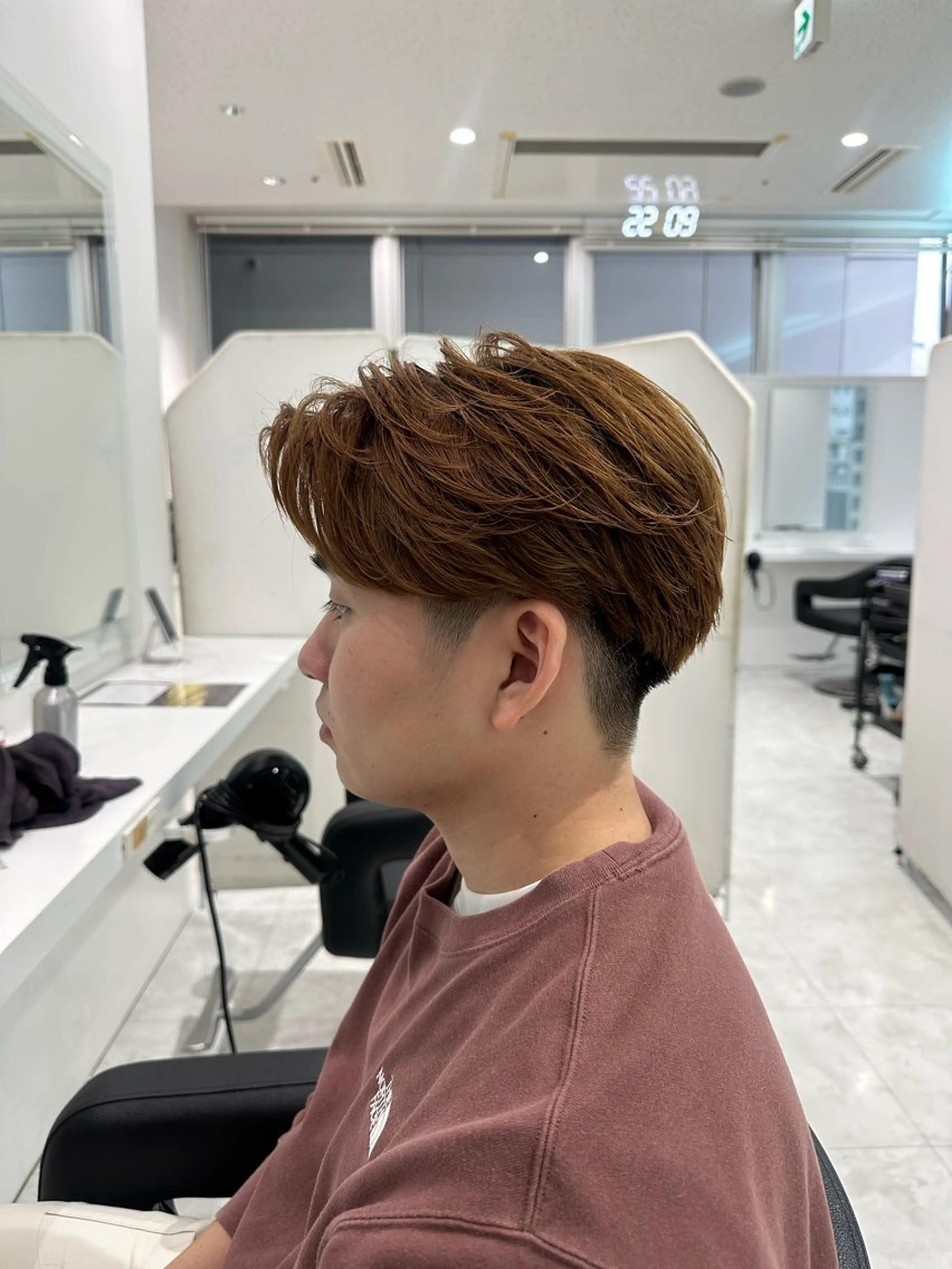 カラー メンズ カット ヘアカラー 🐺メンズパーマ マッシュ　あさひ🐺のヘアスタイル