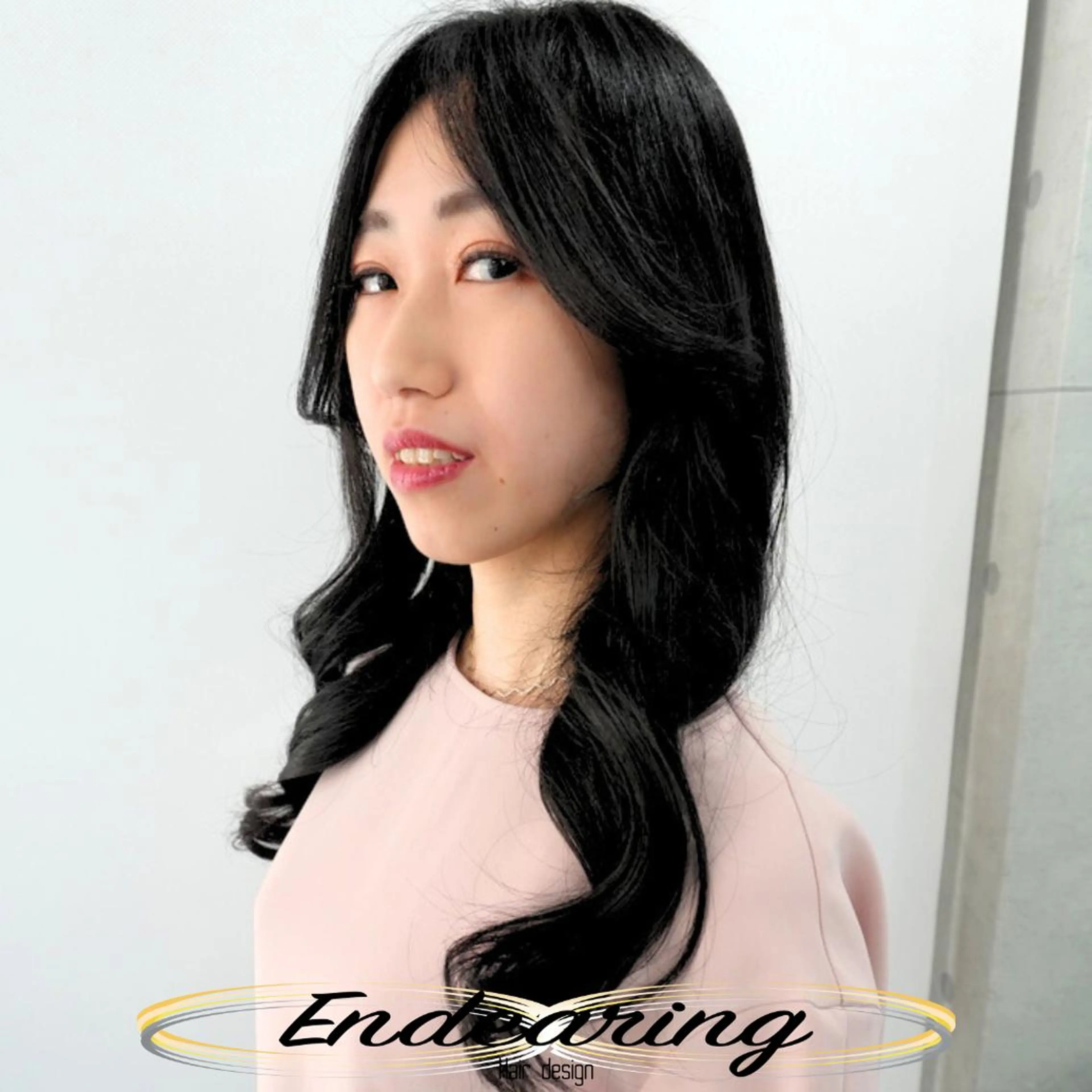 カラー 黒髪 カット Endearing 銀座/レイヤーカットのヘアスタイル