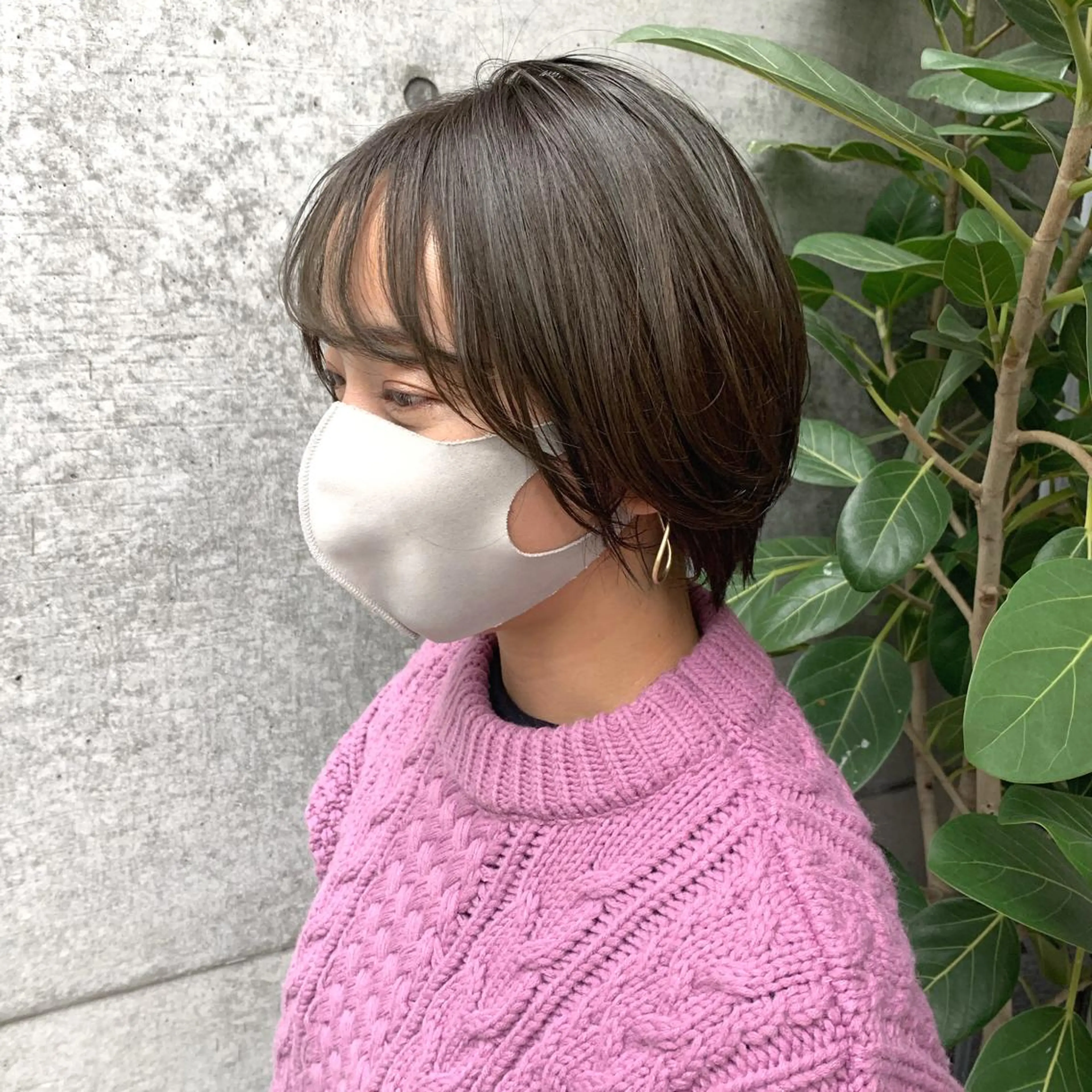 ショート カラー kimika🥑 メンズ/髪質改善のヘアスタイル