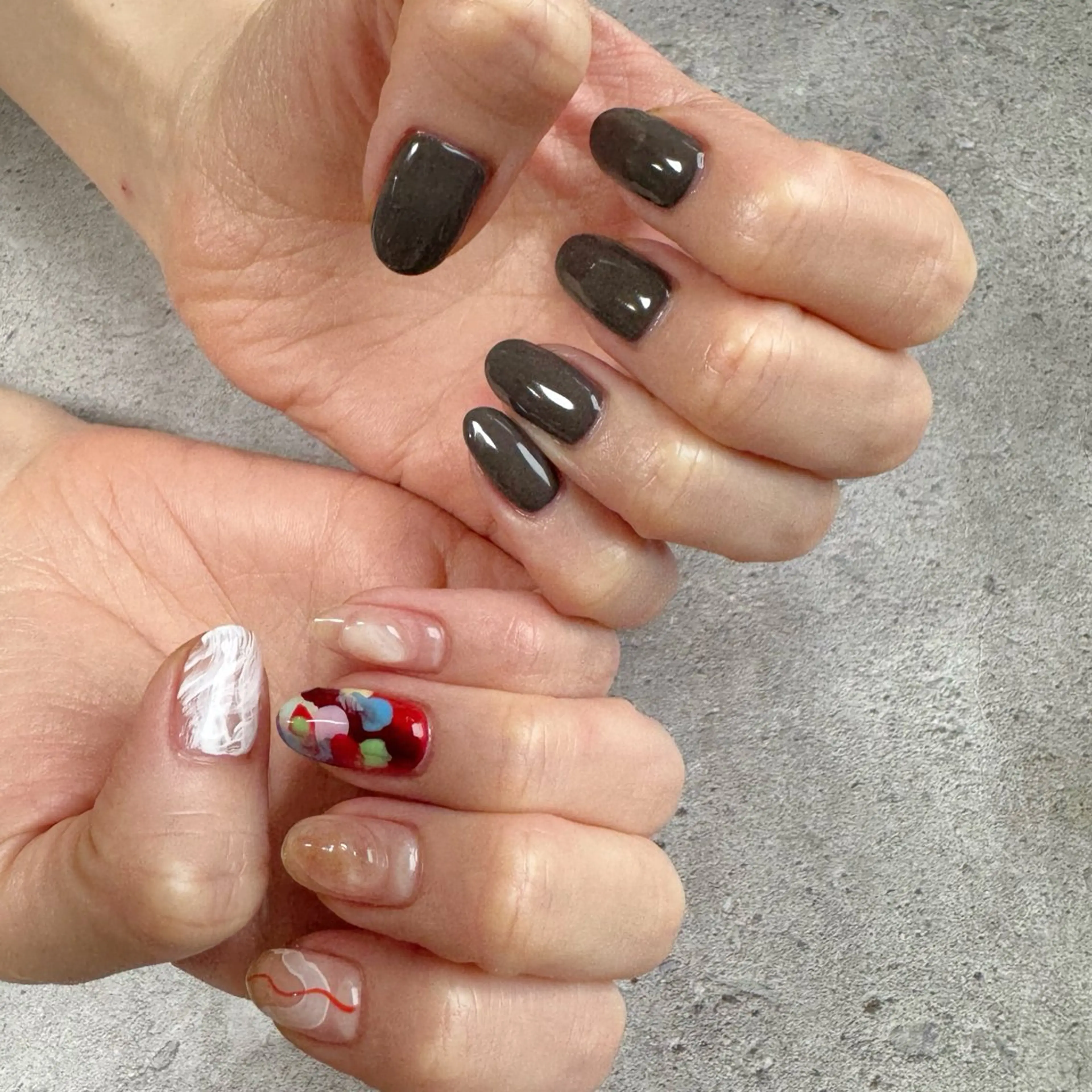 ネイル ハンドネイル フットネイル nail salon mieux(ミュー)のネイルデザイン