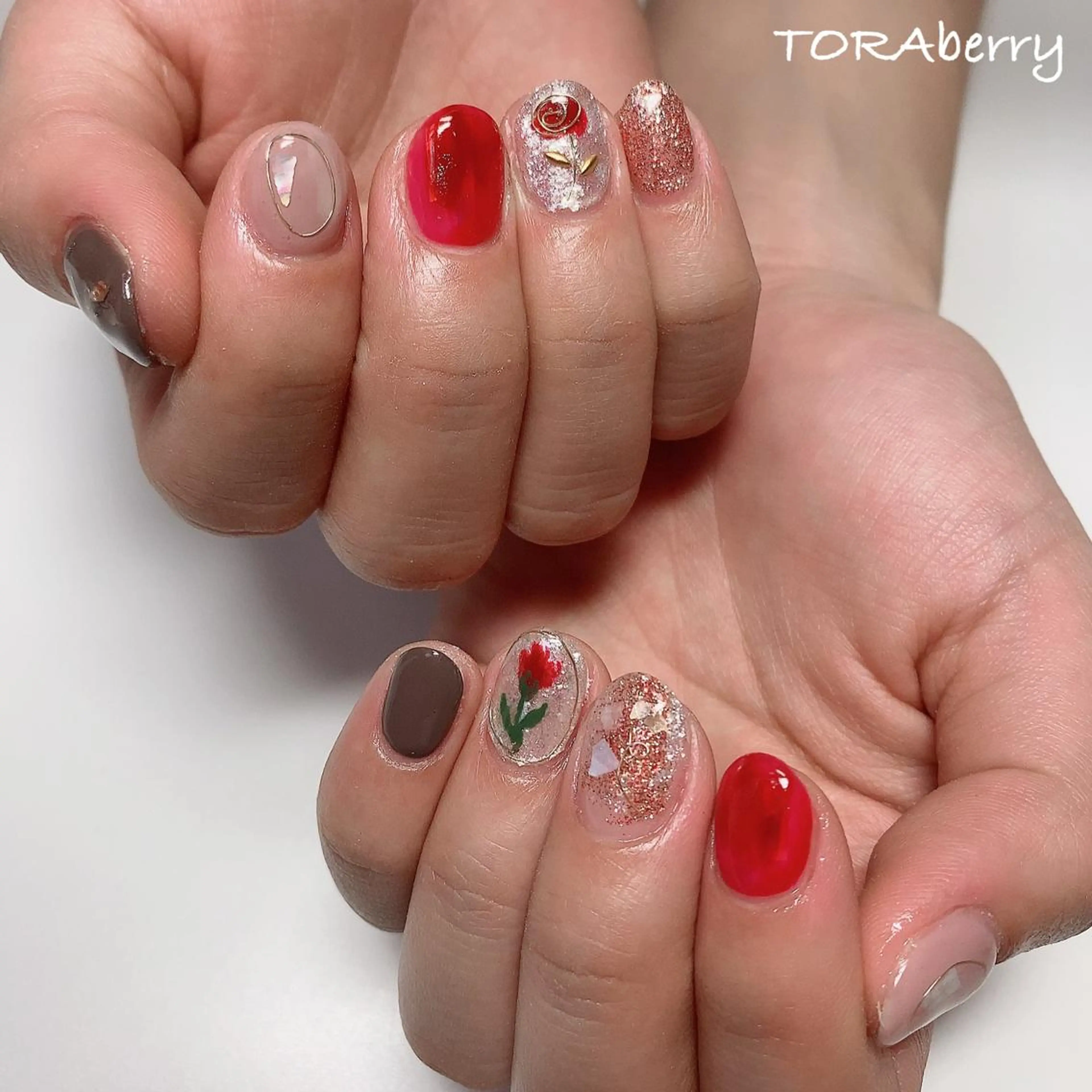 ネイル ハンドネイル ネイリスト なつみのネイルデザイン