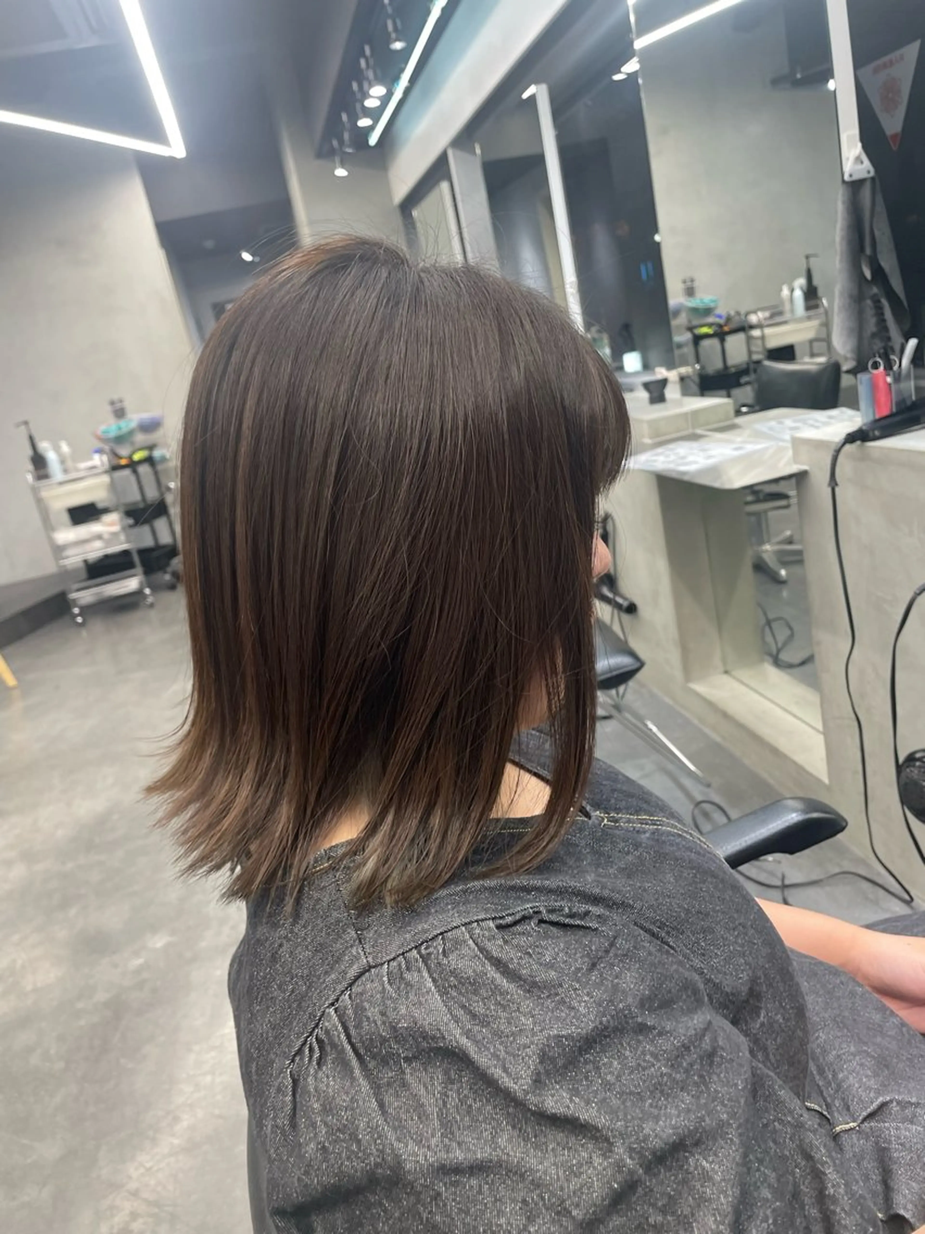 ミディアム ミディアムパーマ fifth リュウセイのヘアスタイル