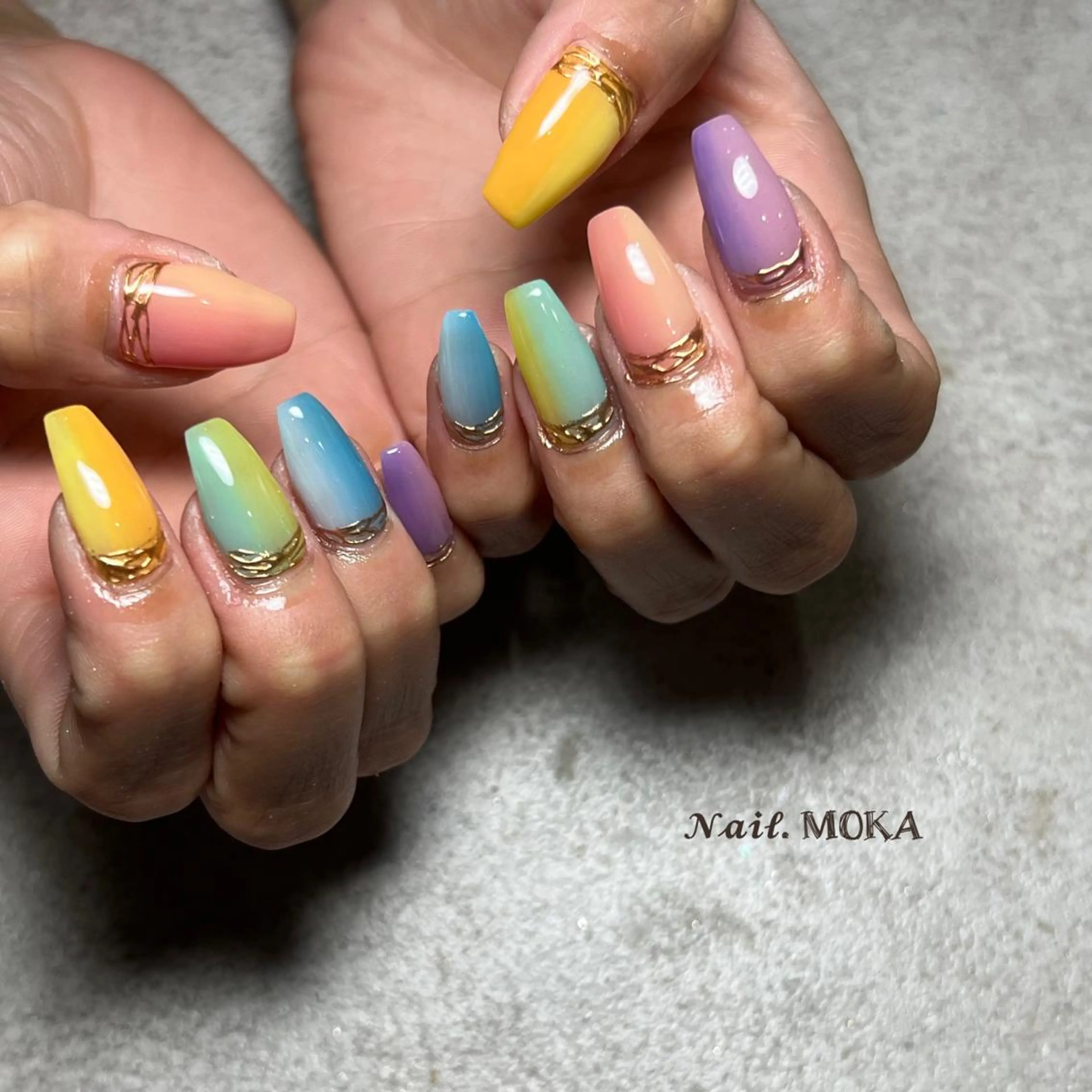 ネイル ハンドネイル nail salon MOKAのネイルデザイン