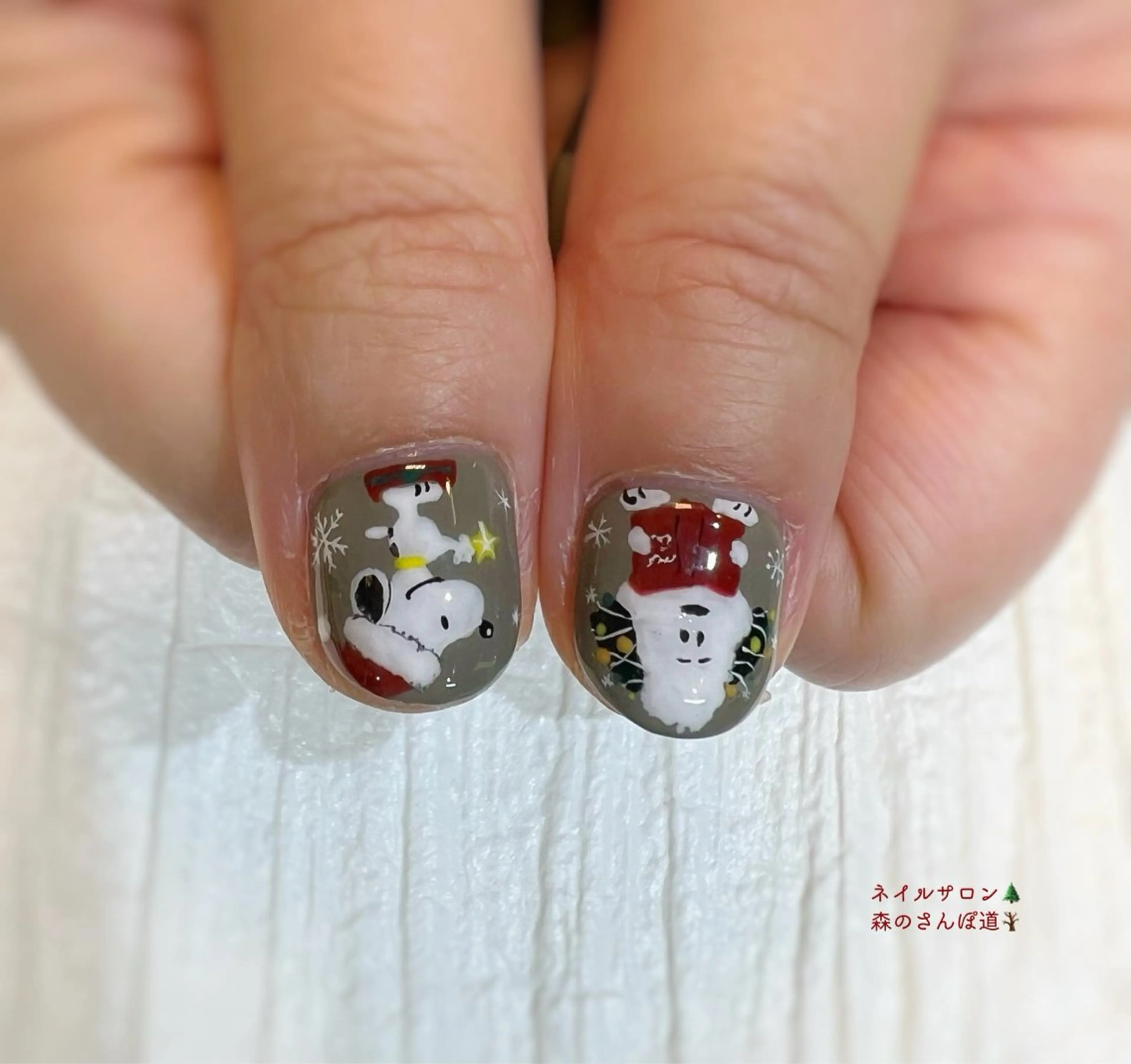 ネイル ハンドネイル 森のさんぽ道所属・ショートネイル 森のさんぽ道のネイルデザイン