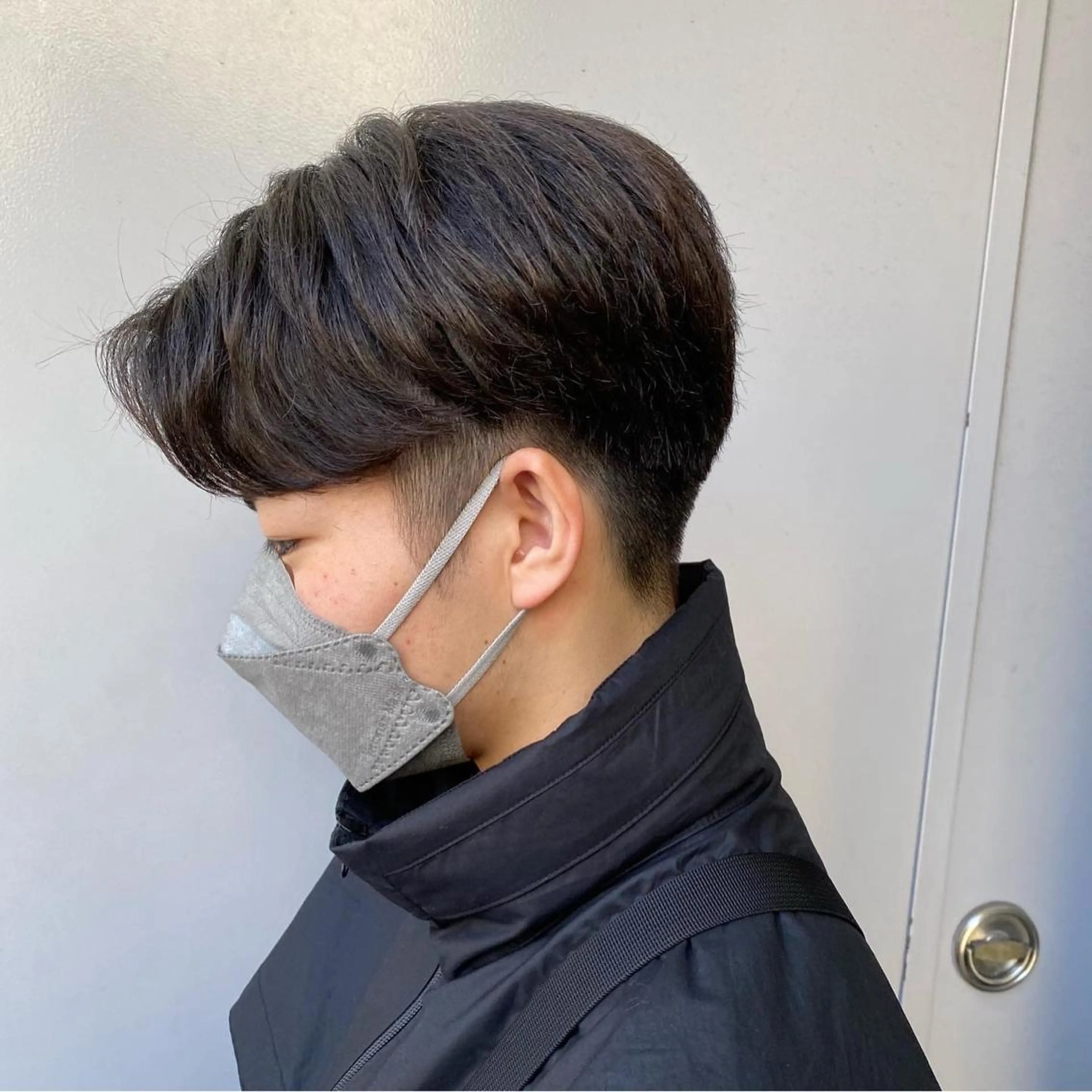 ショート パーマ メンズ 🟦ニュアンス/メン ズパーマ横浜🟦のヘアスタイル