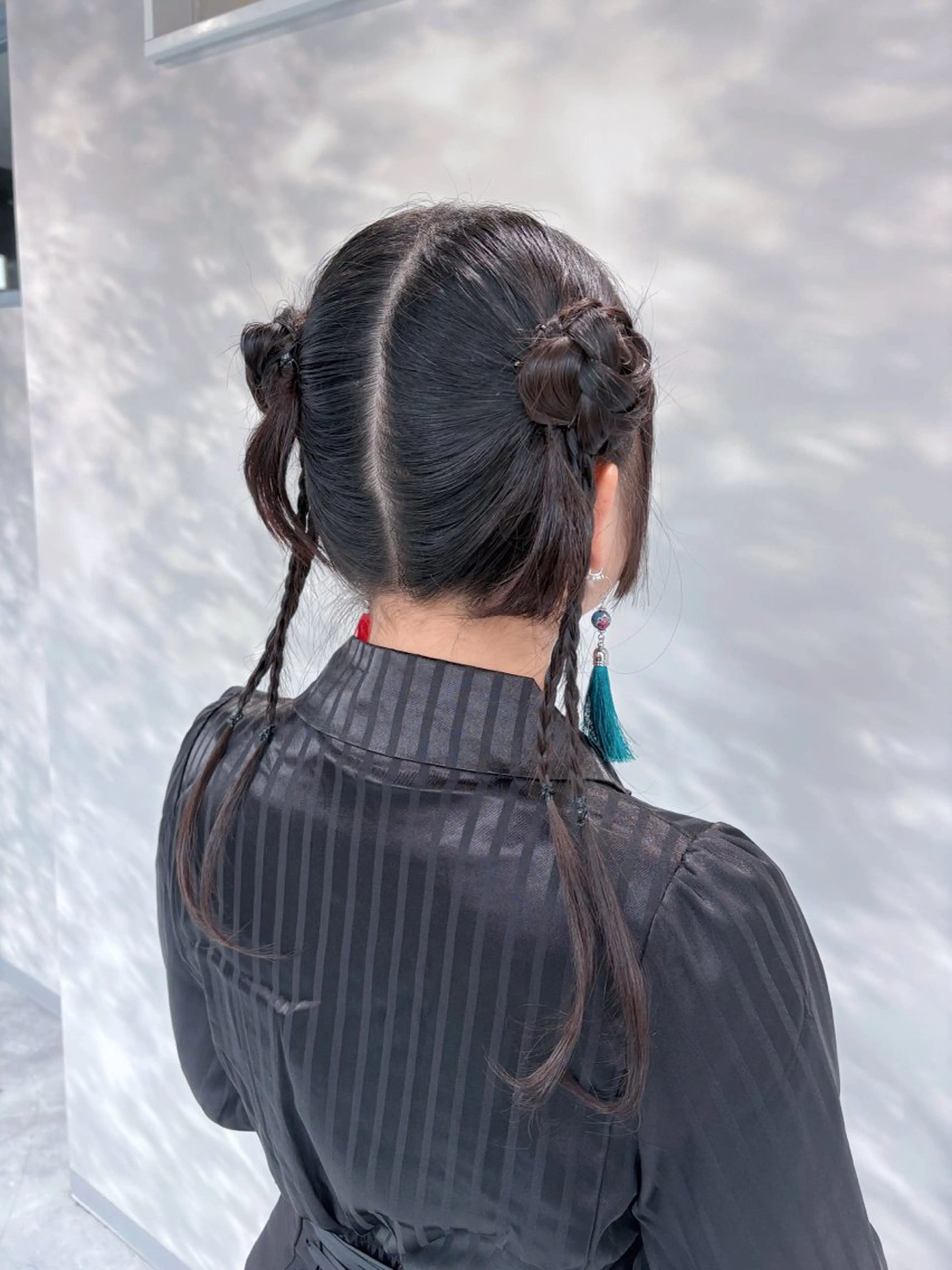 ロング ヘアアレンジ ヘアセット Maho ブリーチモデル募集中のヘアスタイル