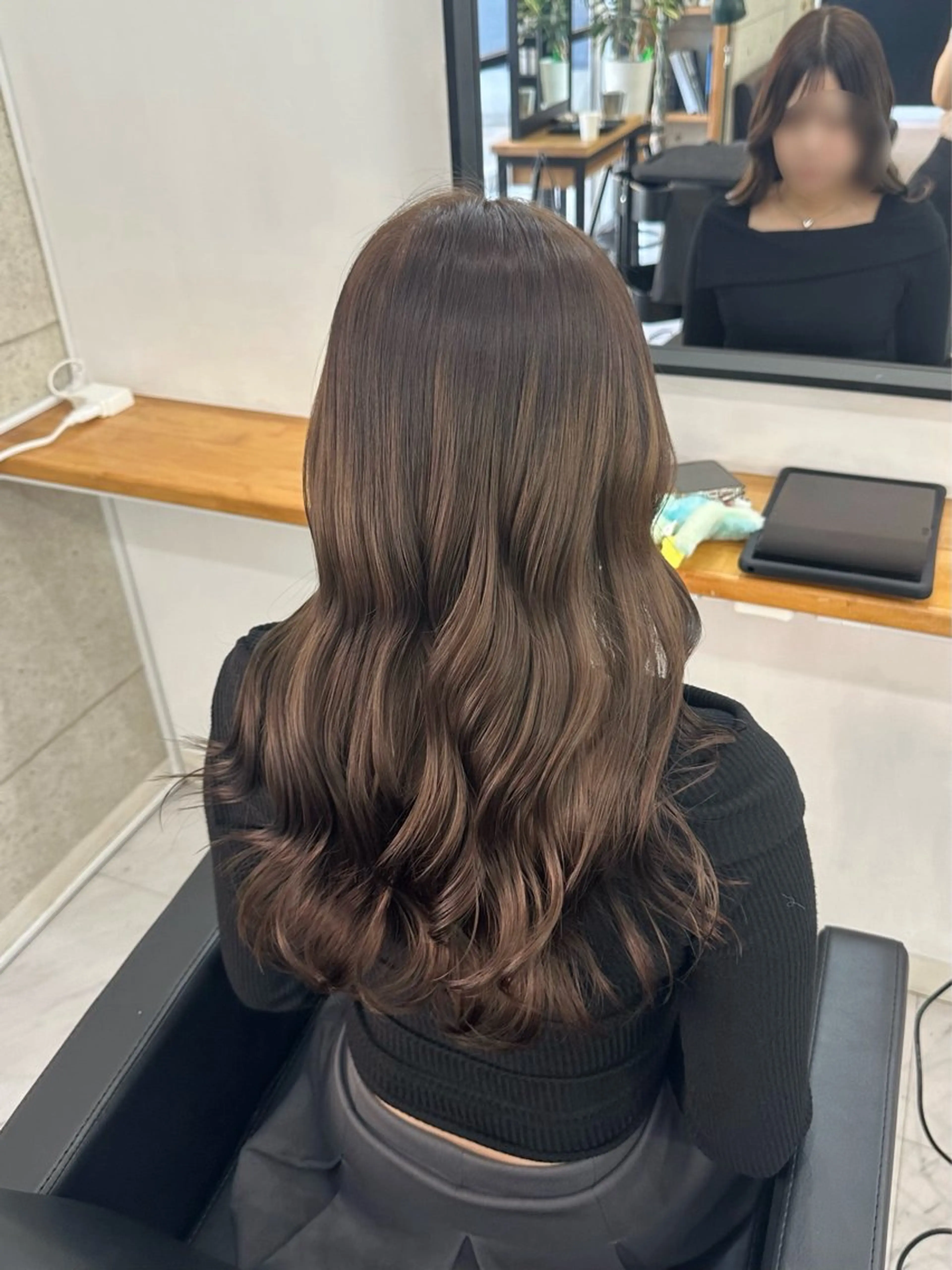 ロング カラー GiseL宗像 HiROEのヘアスタイル
