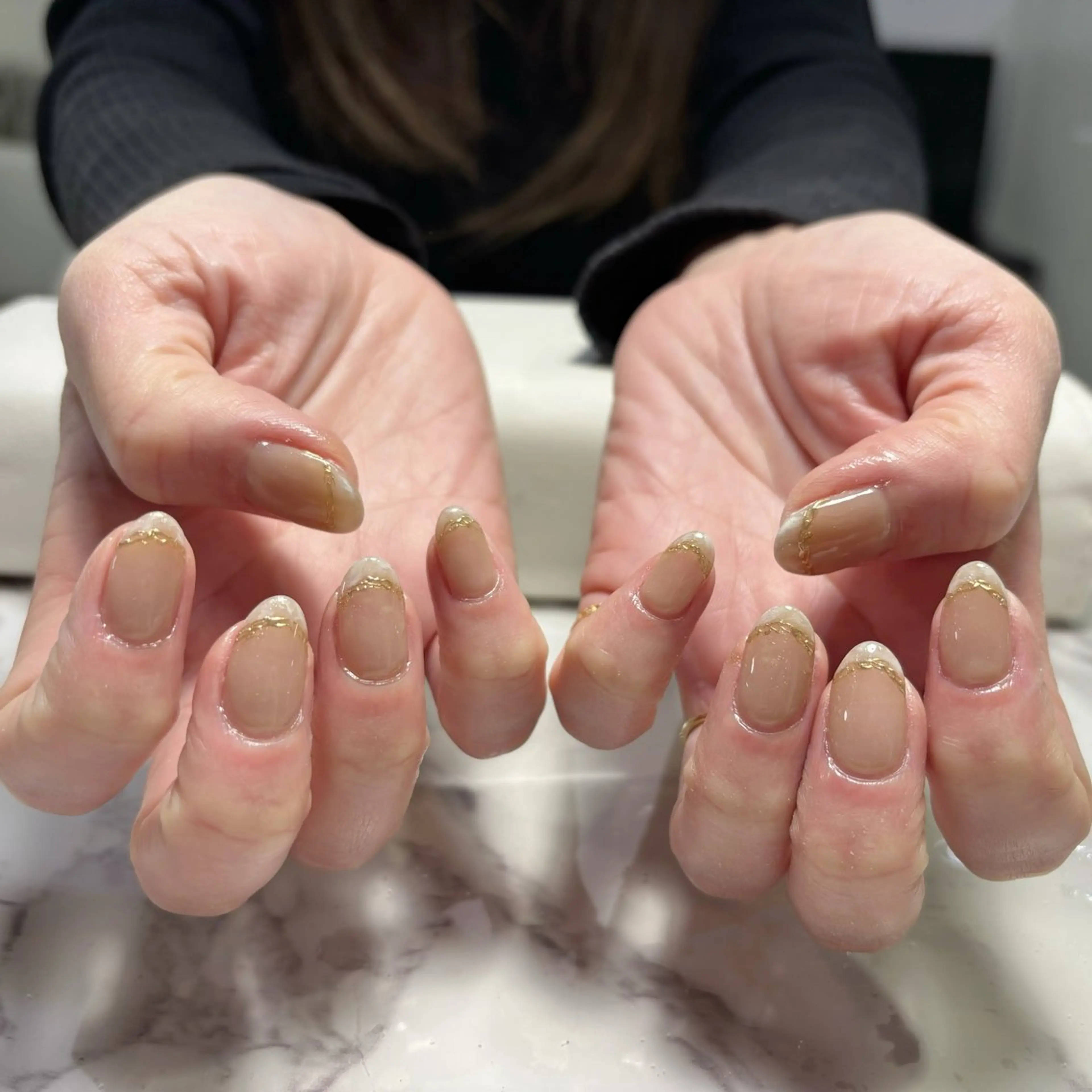 ネイル ハンドネイル tumake🫧 Ayuri🩵のネイルデザイン