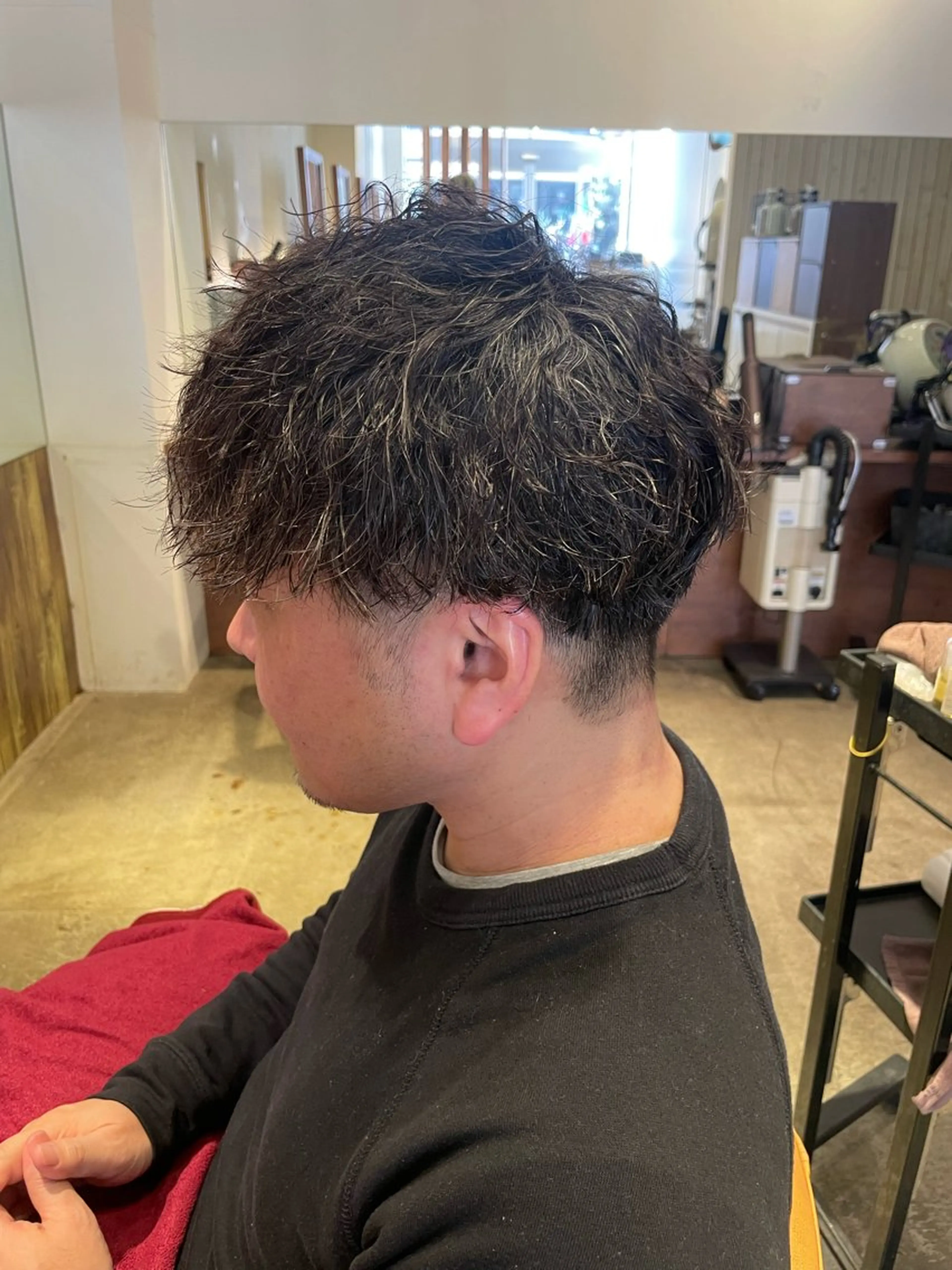 パーマ メンズ メンズパーマ ツイストスパイラルパーマ スパイラルパーマ カット パーマ トリートメント EARTH菊名店👾 ひらのすぐるのヘアスタイル