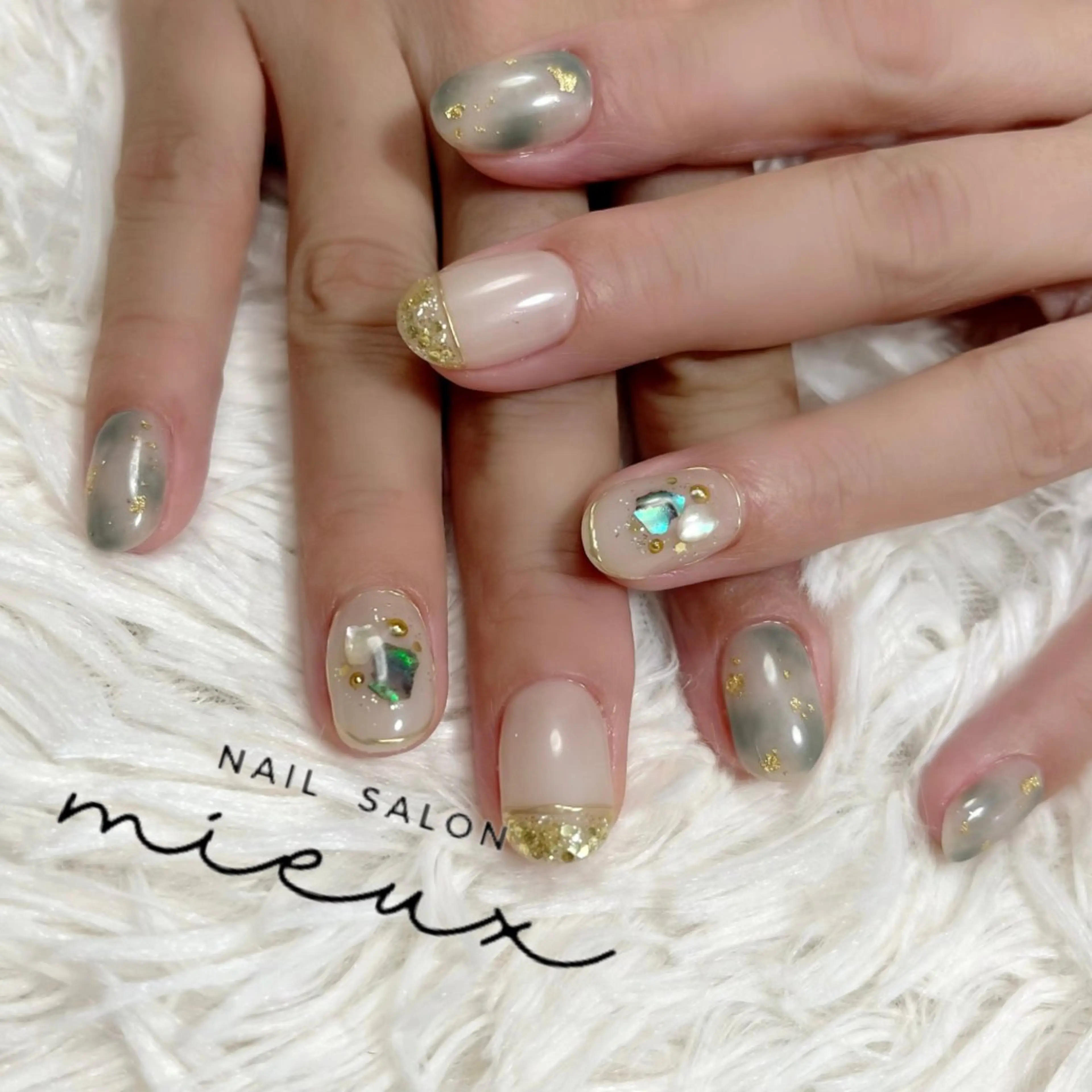 ネイル ハンドネイル nail salon mieux所属・mieux ariiiのネイルデザイン