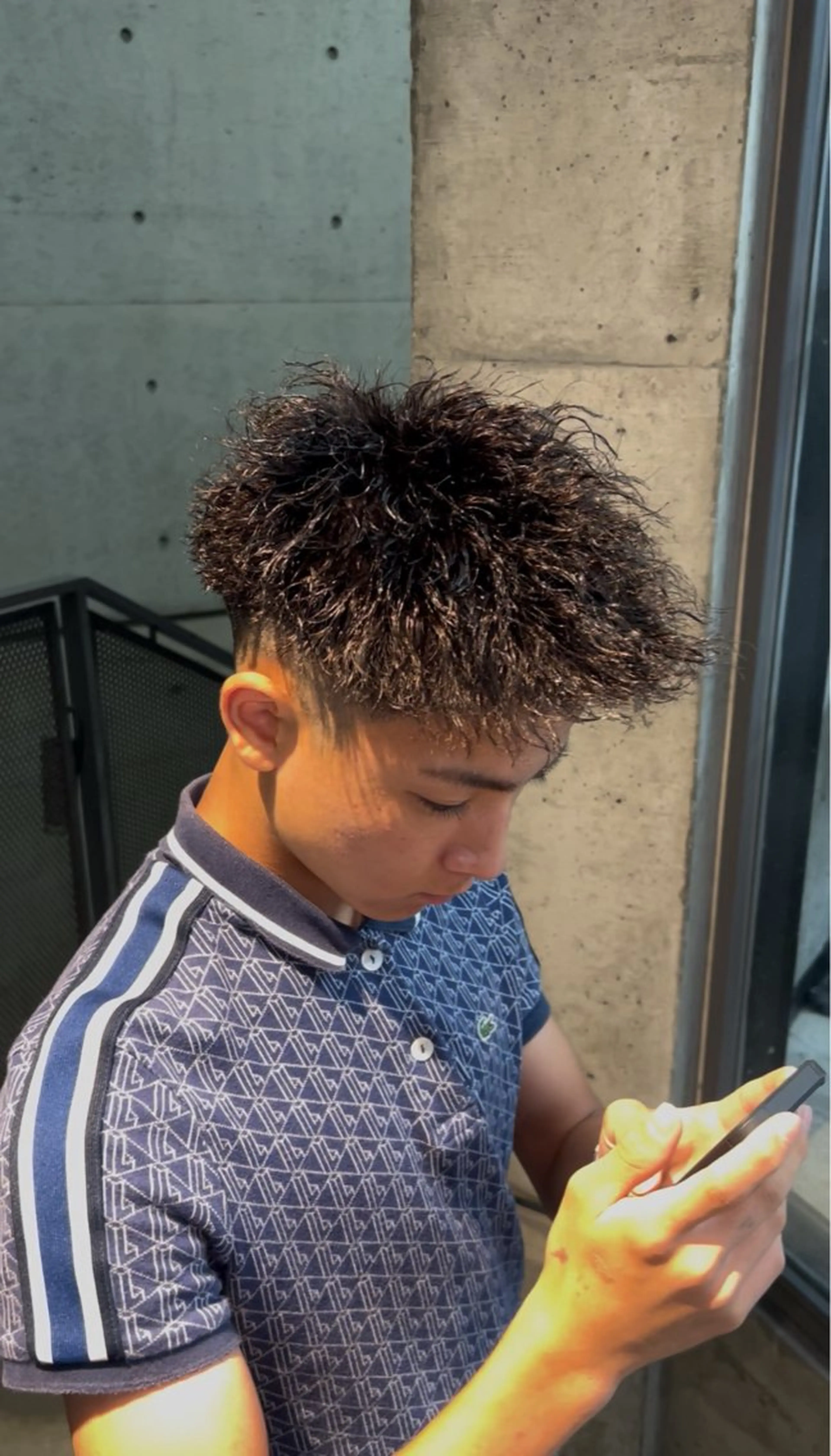 ショート カット パーマ era本店所属・笹尾 陸/era本店 メンズ短髪系美容師のヘアスタイル