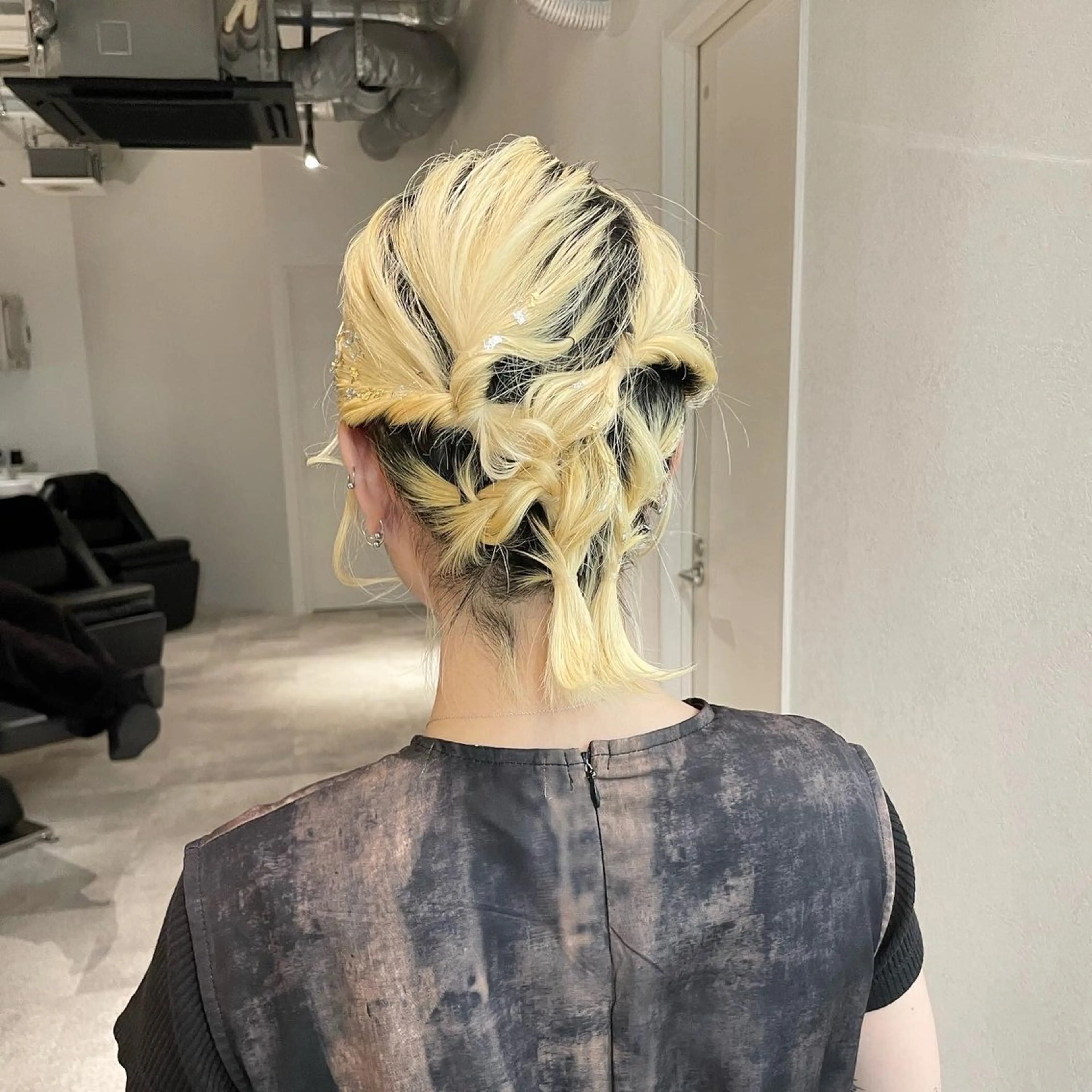 ヘアアレンジ 結婚式・ブライダル ボブ ヘアセット A/LEE所属・久保田 千尋のヘアスタイル