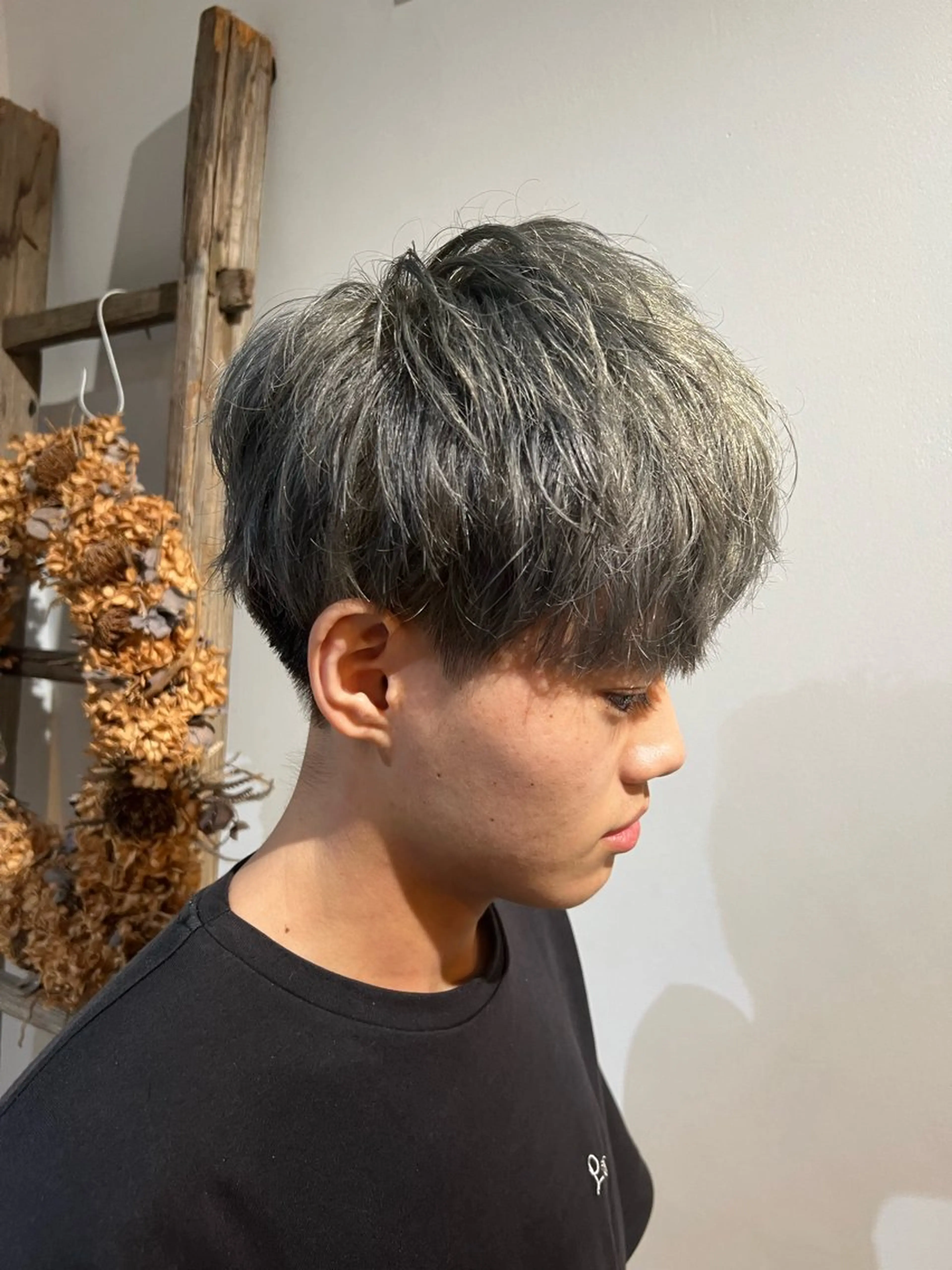 カラー メンズ フェードカット メンズパーマ ツーブロック 髪質改善 ✨メンズカット海老名 No.1/上田琉翔✨のヘアスタイル