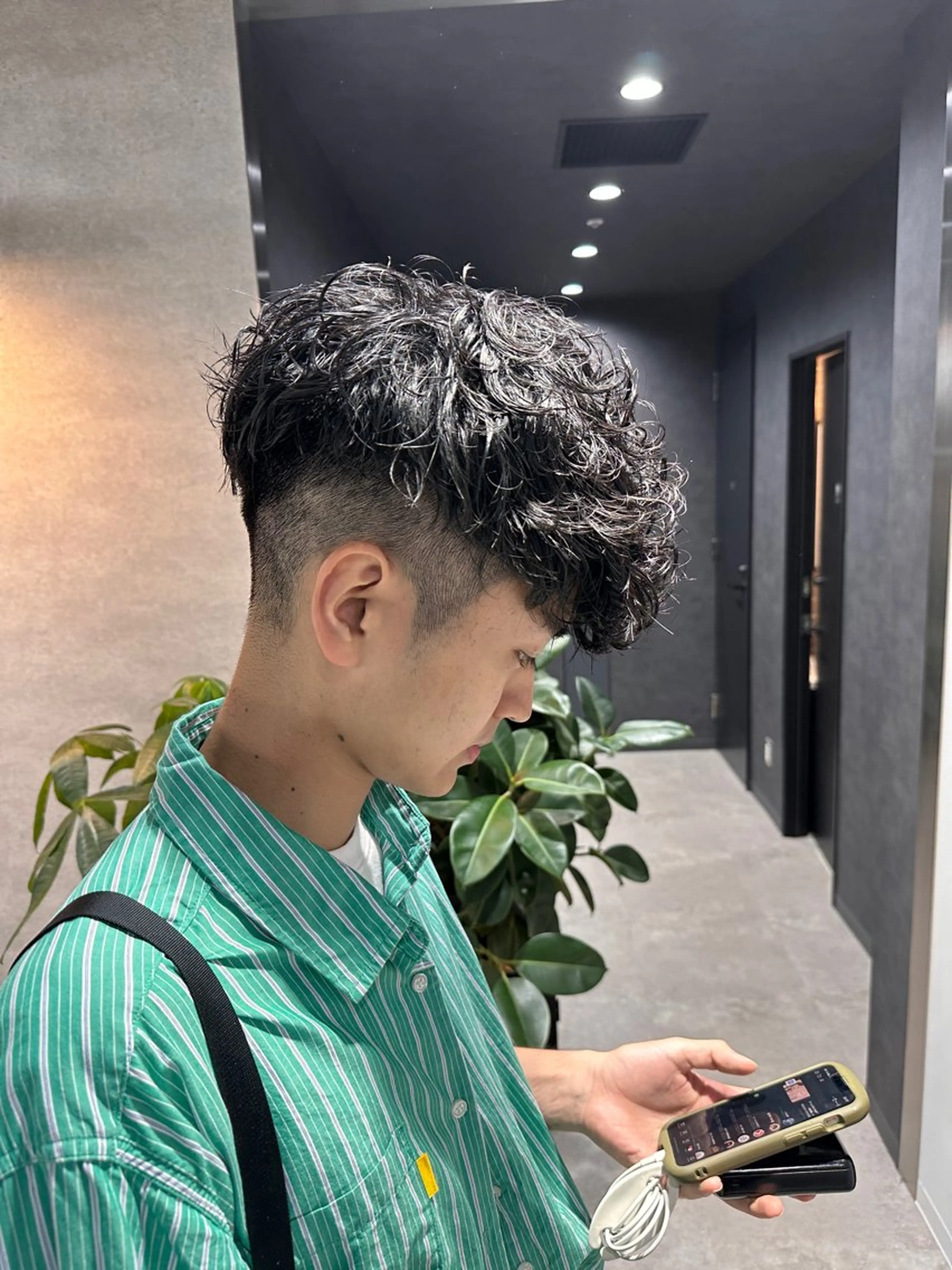 パーマ メンズ イケメン製造機 🔥上原沙羅🔥のヘアスタイル