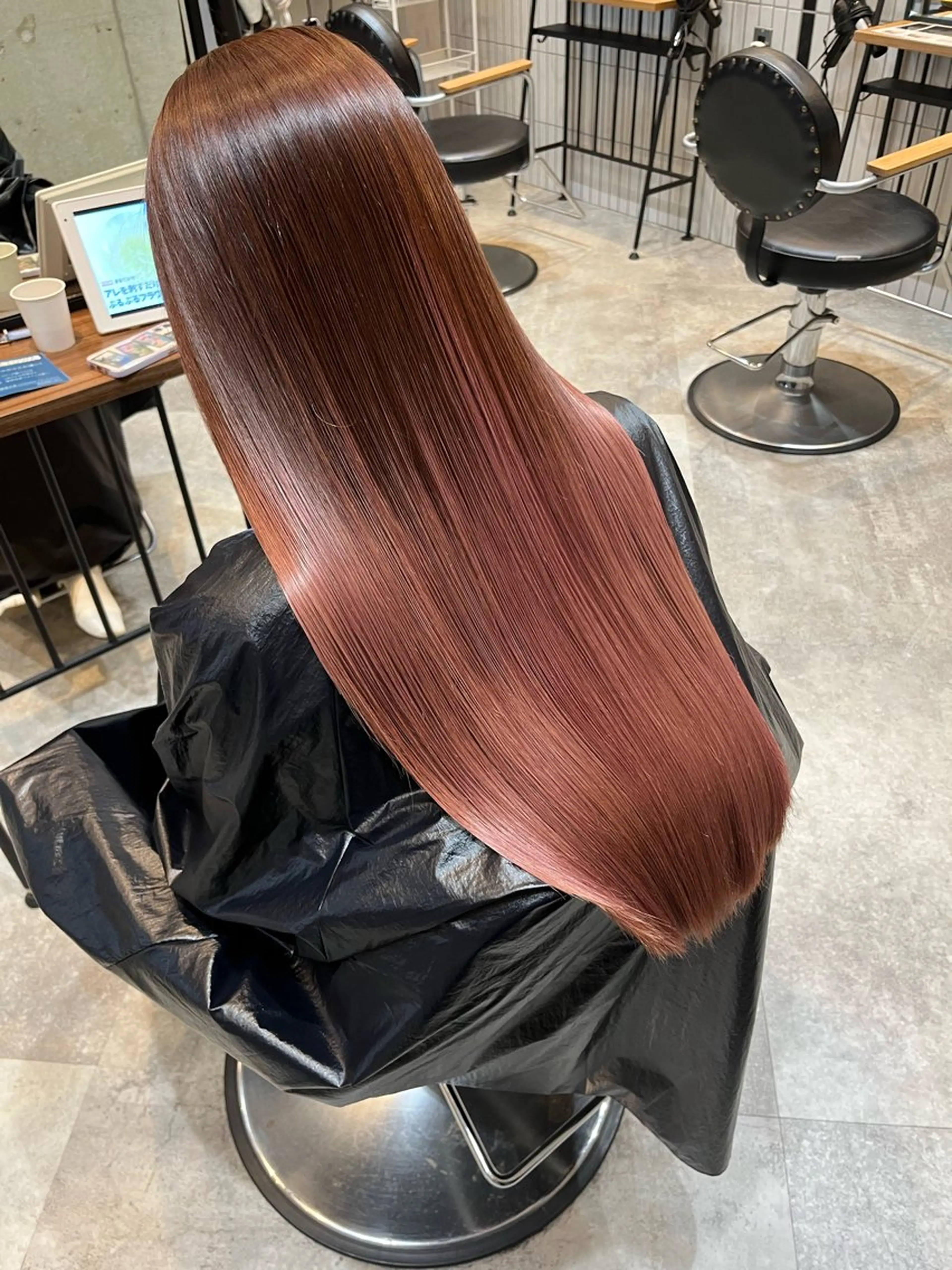 ロング カラー トリートメント SALOWIN 栄３丁目店所属・福田 修平💎 髪質改善/美髪矯正のヘアスタイル