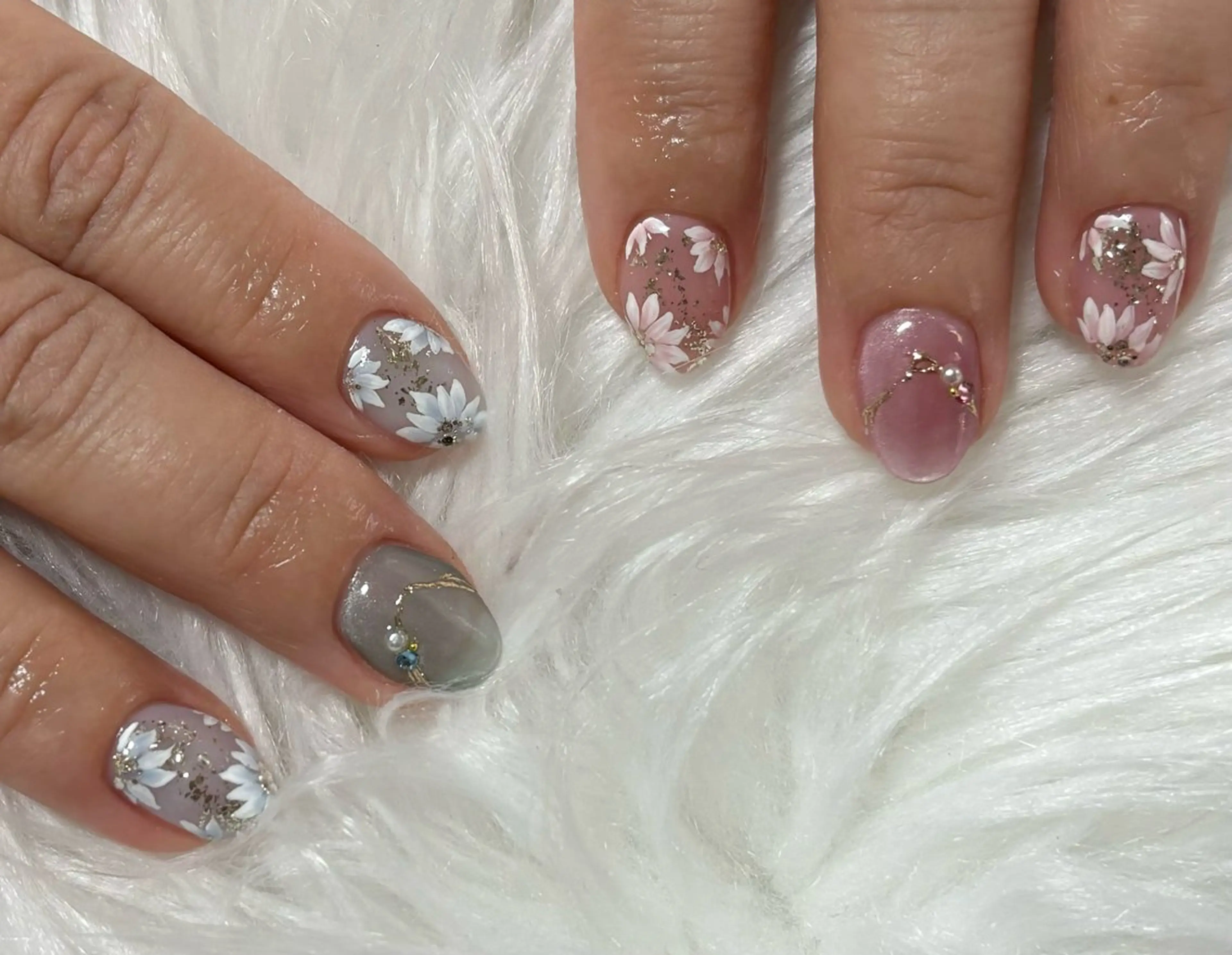 ネイル ハンドネイル nail salon HIRUKANAのネイルデザイン