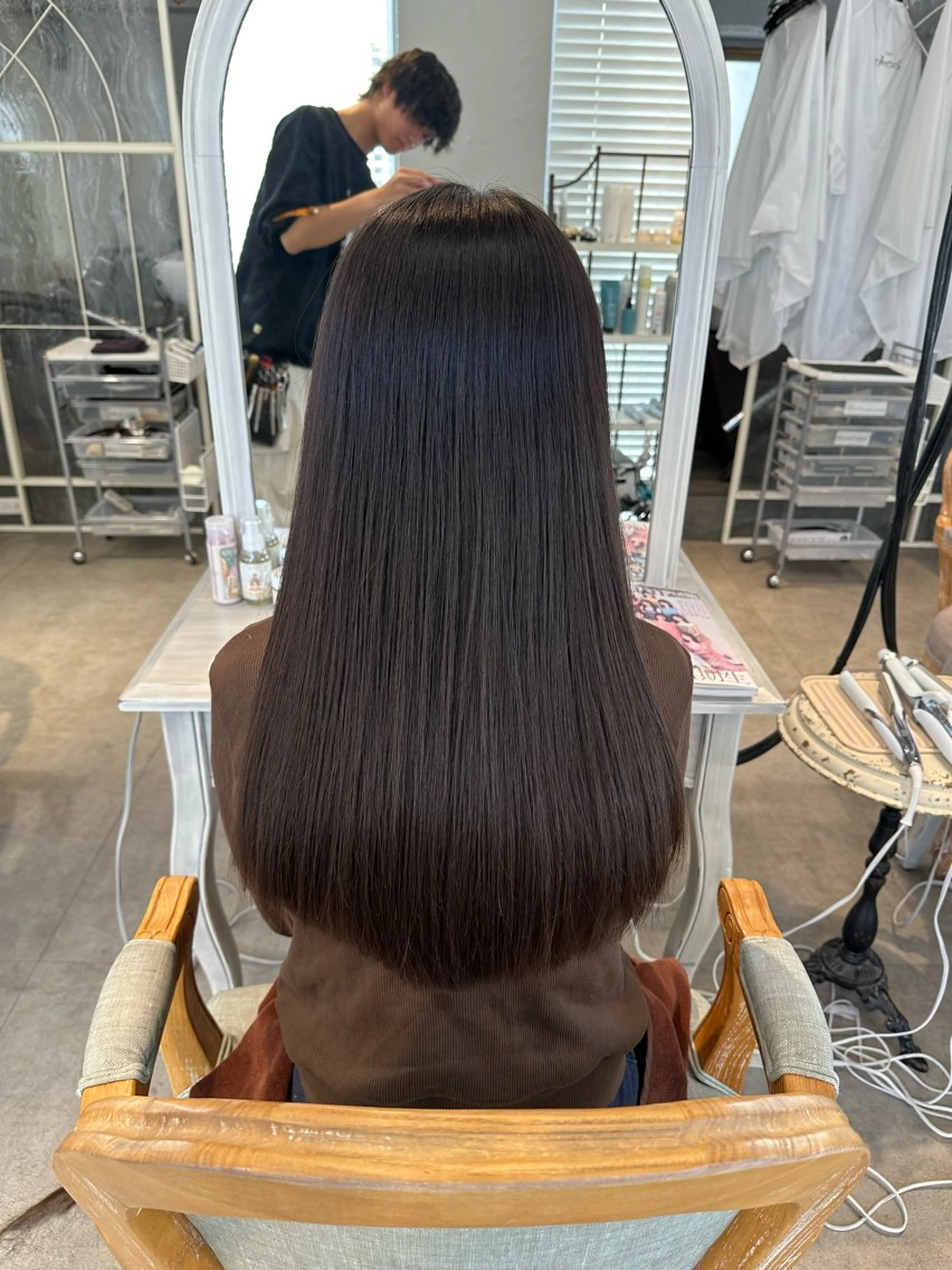 セミロング 瀬畑 拓海のヘアスタイル