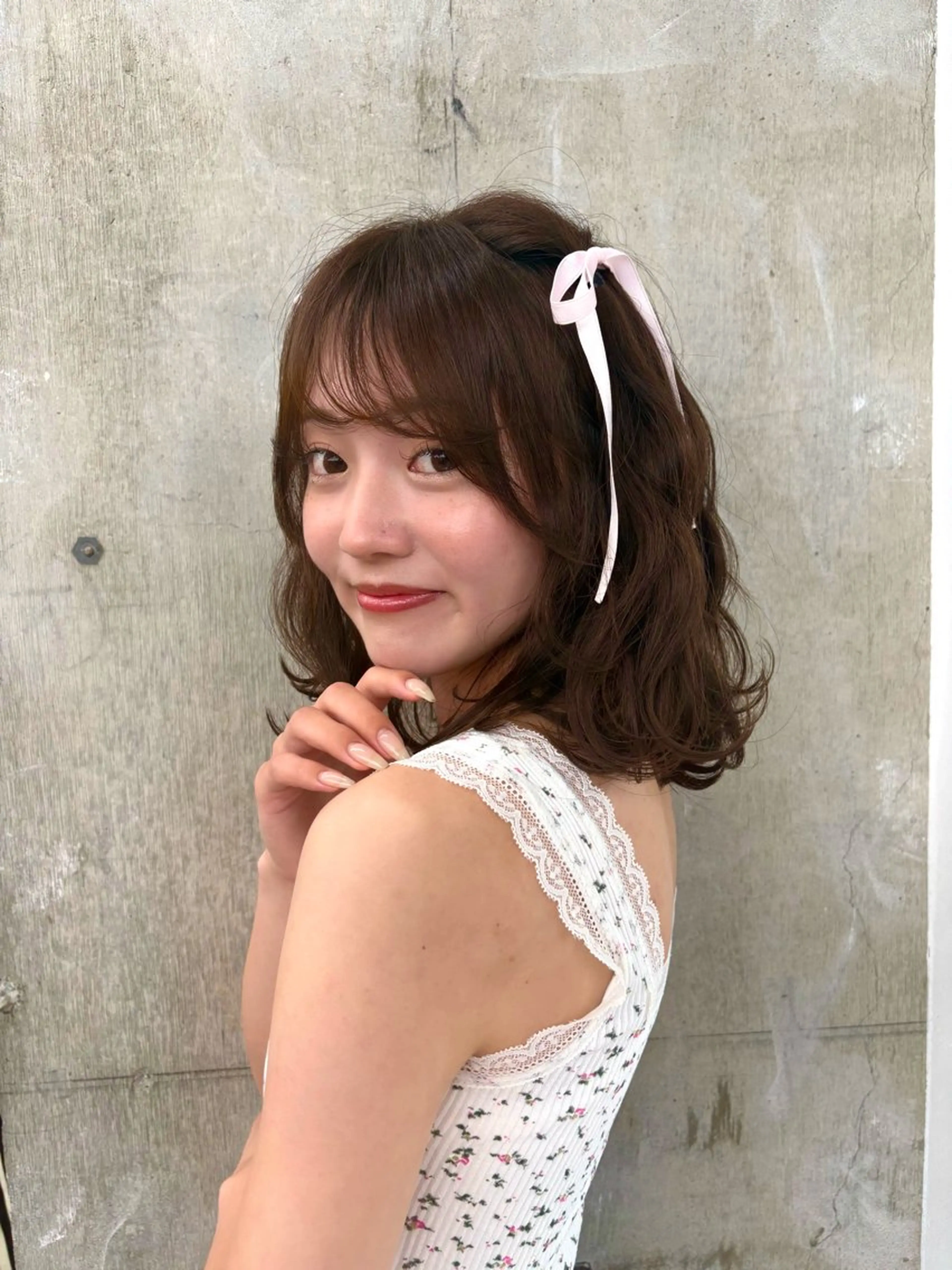 【ちゅるん暗髪🤎】可愛さ引き立つトーンダウン🐈‍⬛♡の写真