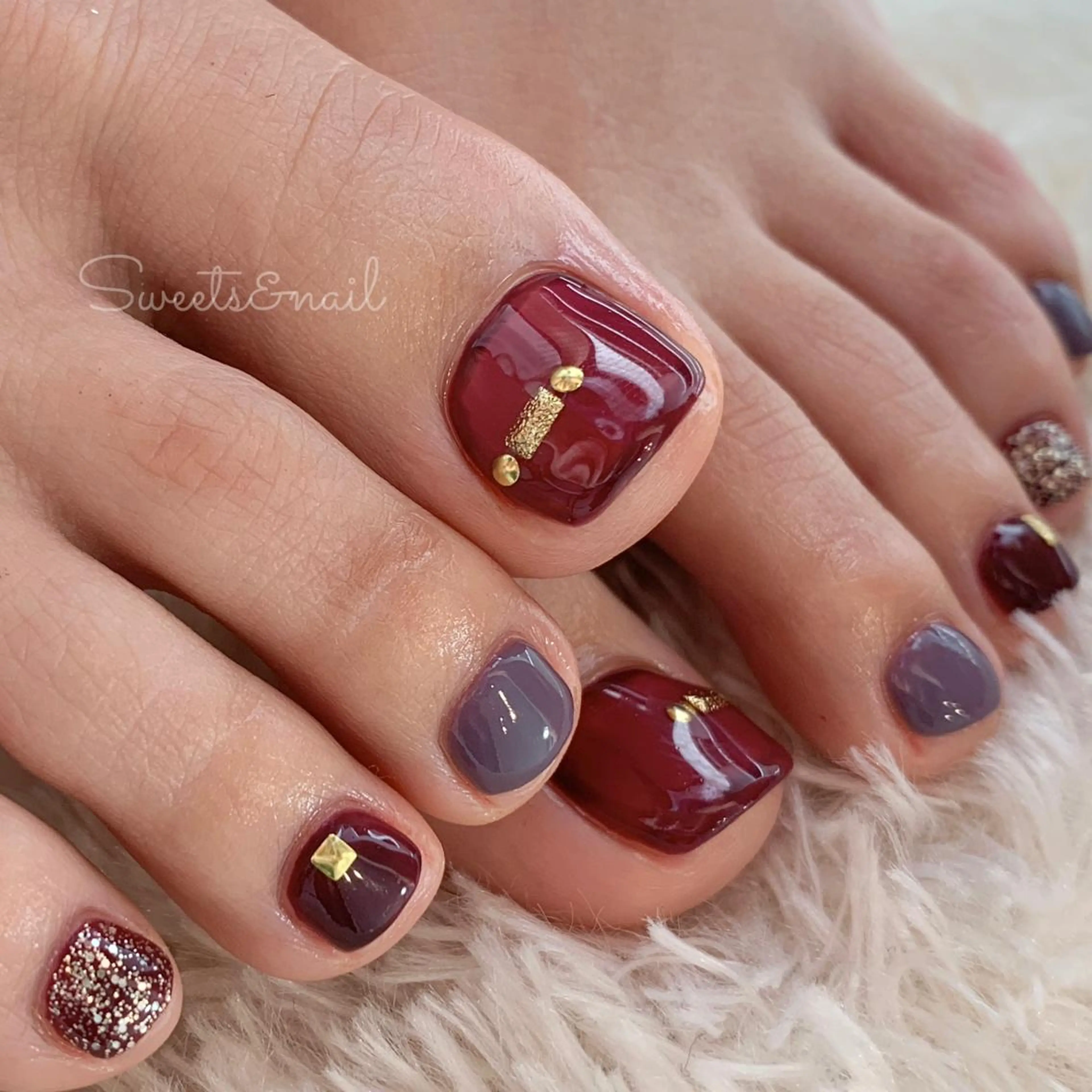 ネイル フットネイル フットネイル Sweets &nailのネイルデザイン