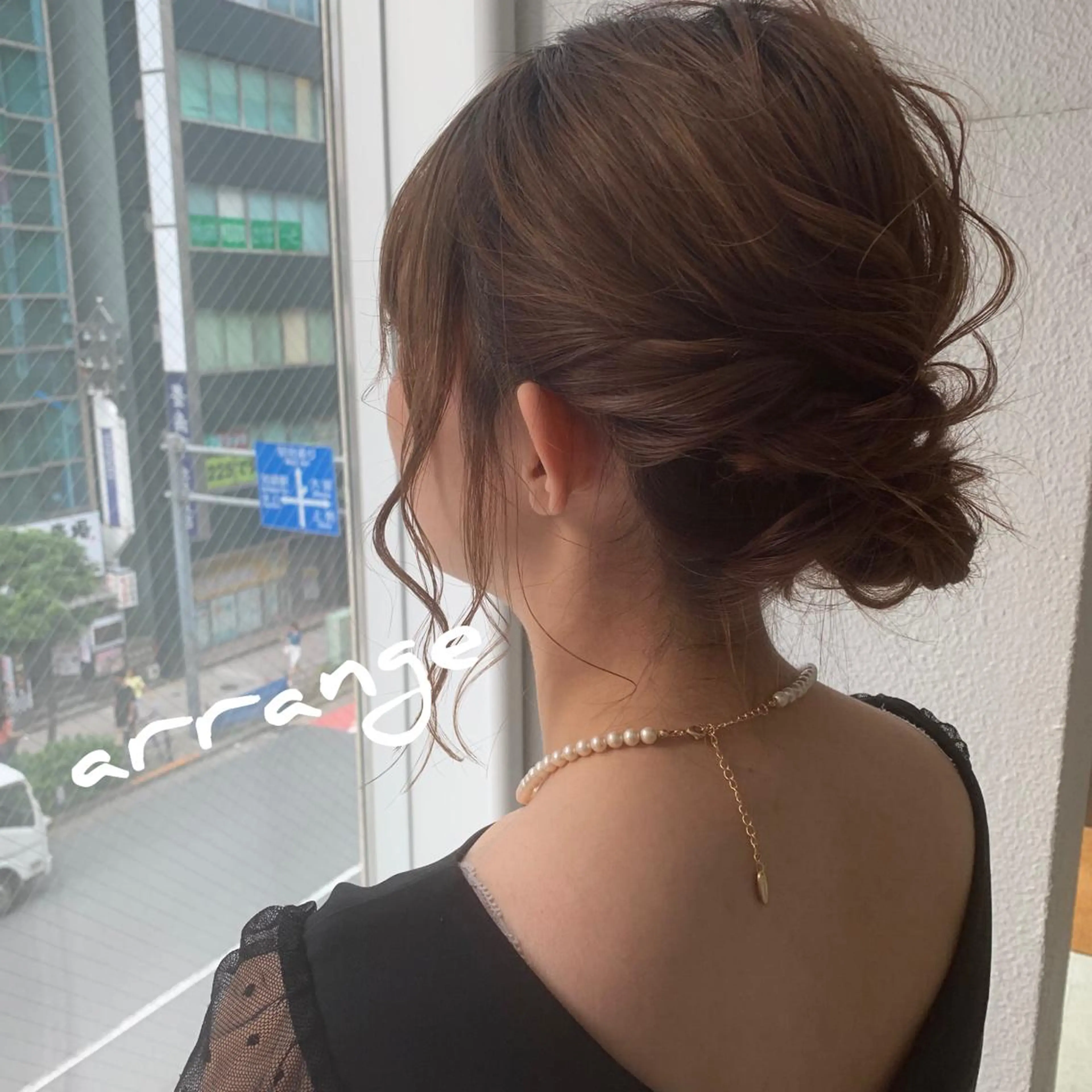 ヘアアレンジ 小泉 葵のヘアスタイル
