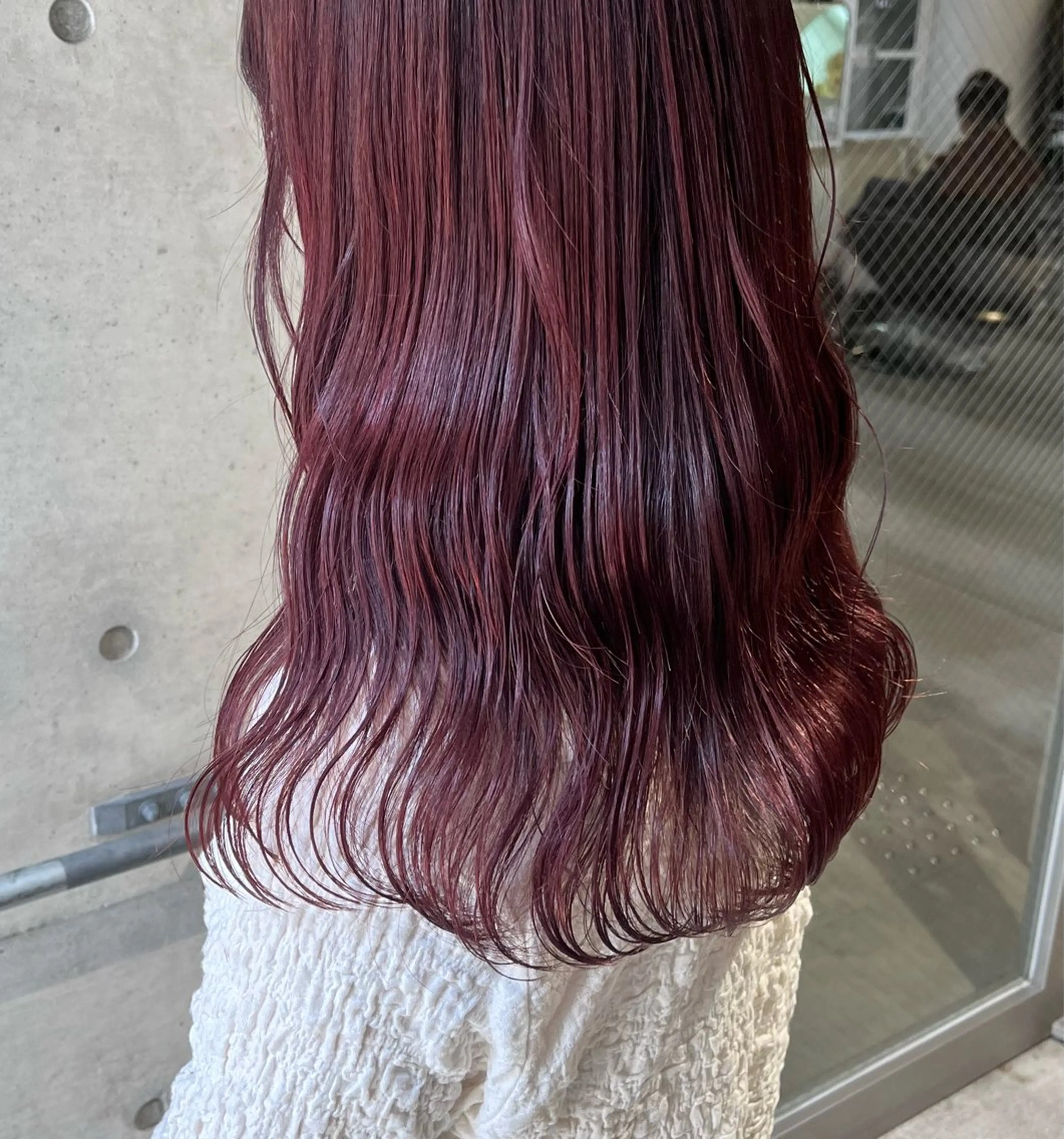 セミロング カラー 学生 カット ヘアカラー トリートメント 暖色/まろベージュ/ シカタユウカのヘアスタイル