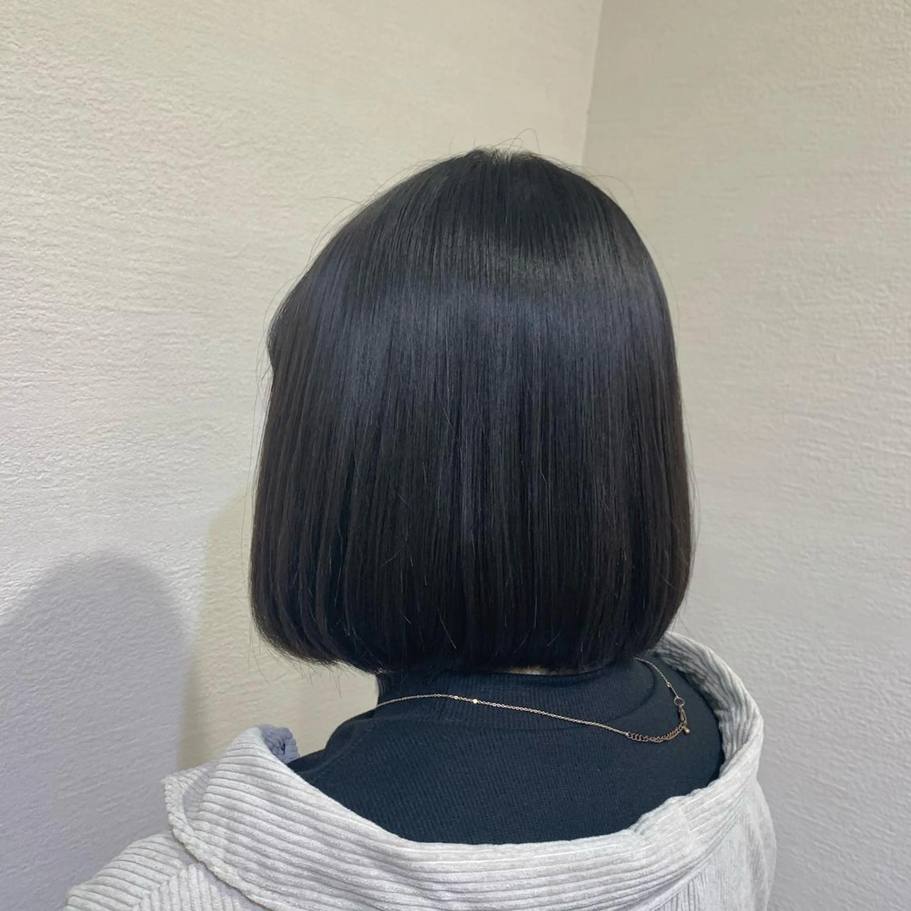 ショート ボブ 縮毛矯正 しながわ はるかのヘアスタイル