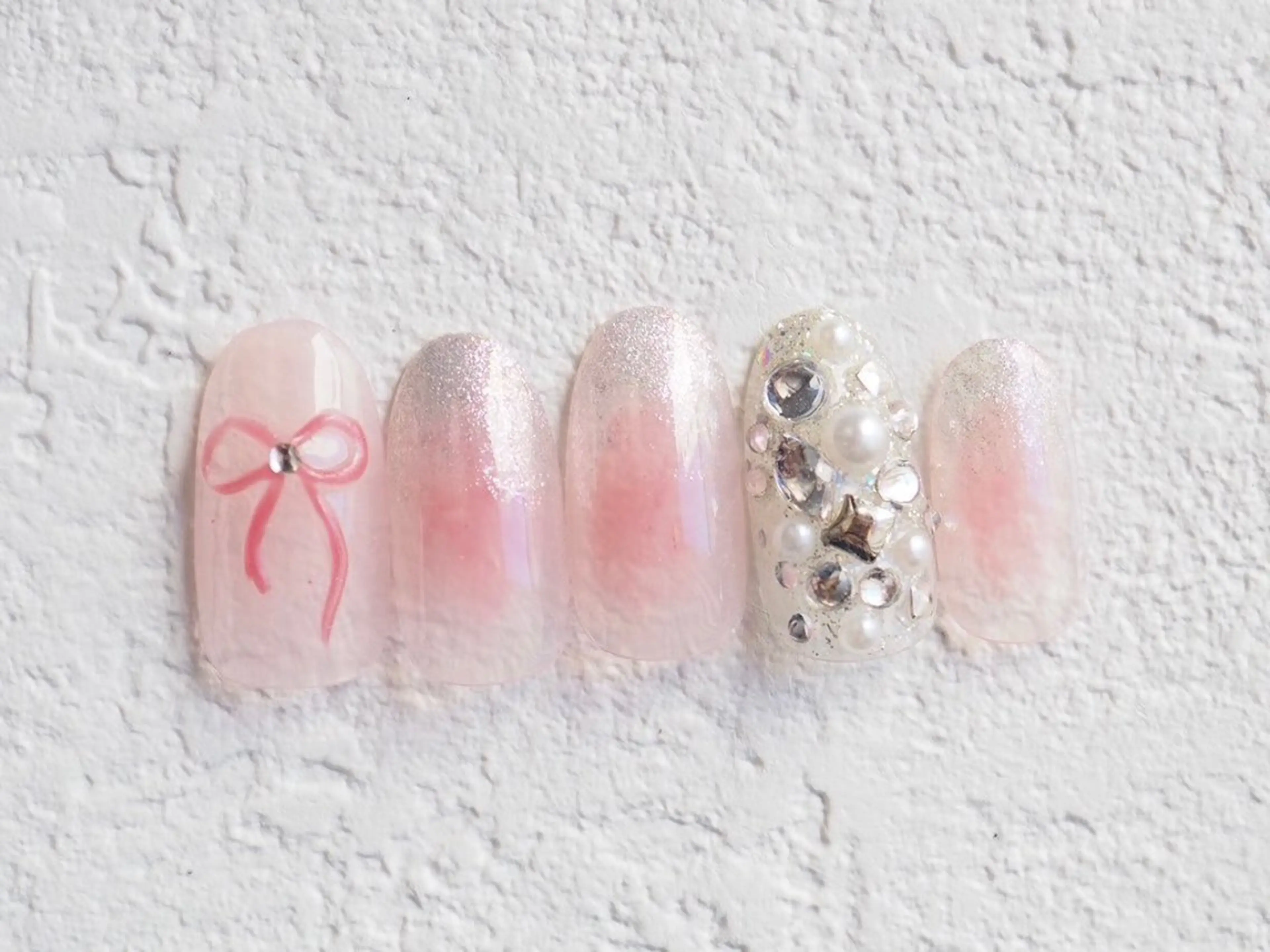 ネイル ハンドネイル トップネイリスト Ribbon立川店のネイルデザイン