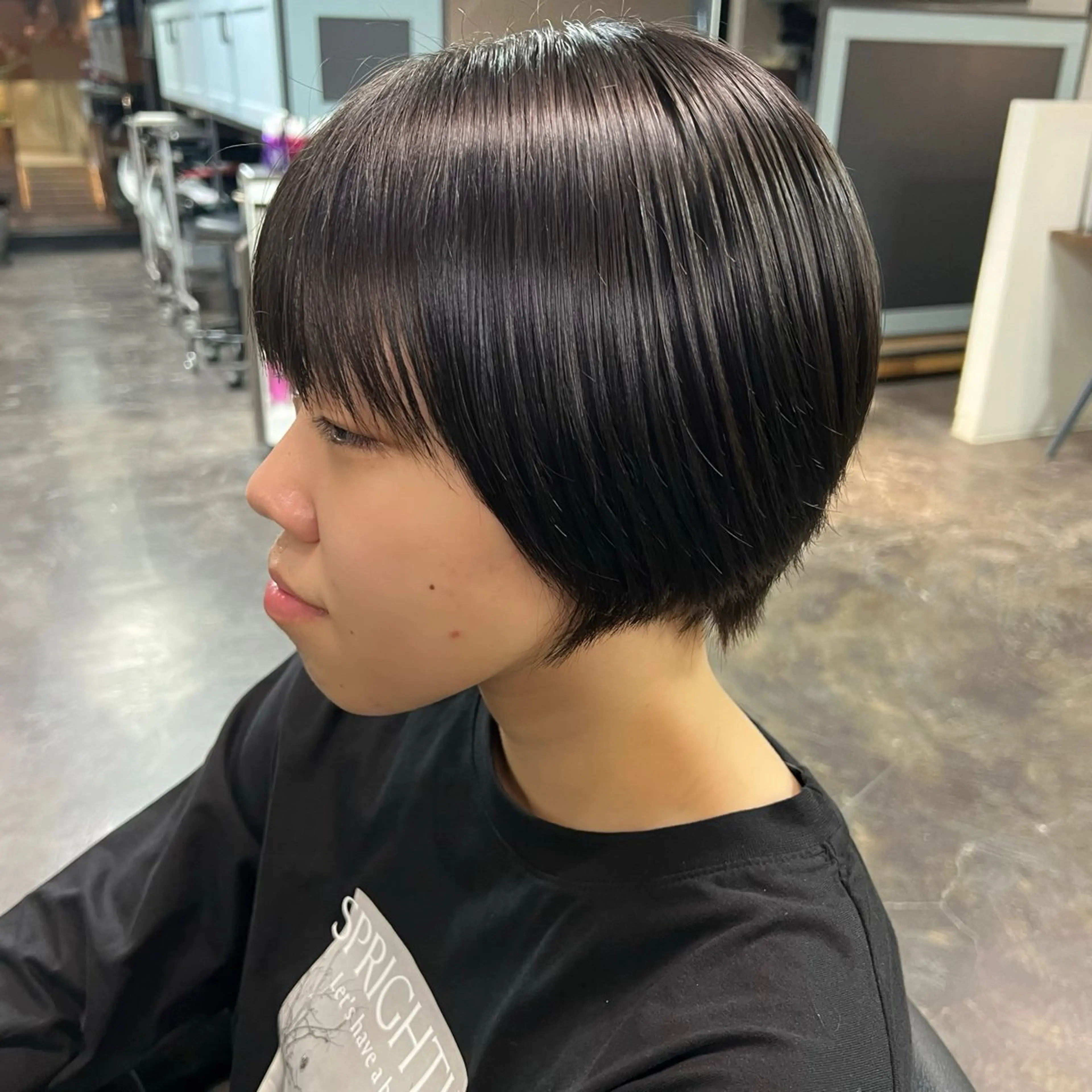 ショート 学生 ショートヘア カット 💘カラーモデル募集 / rina .💘のヘアスタイル