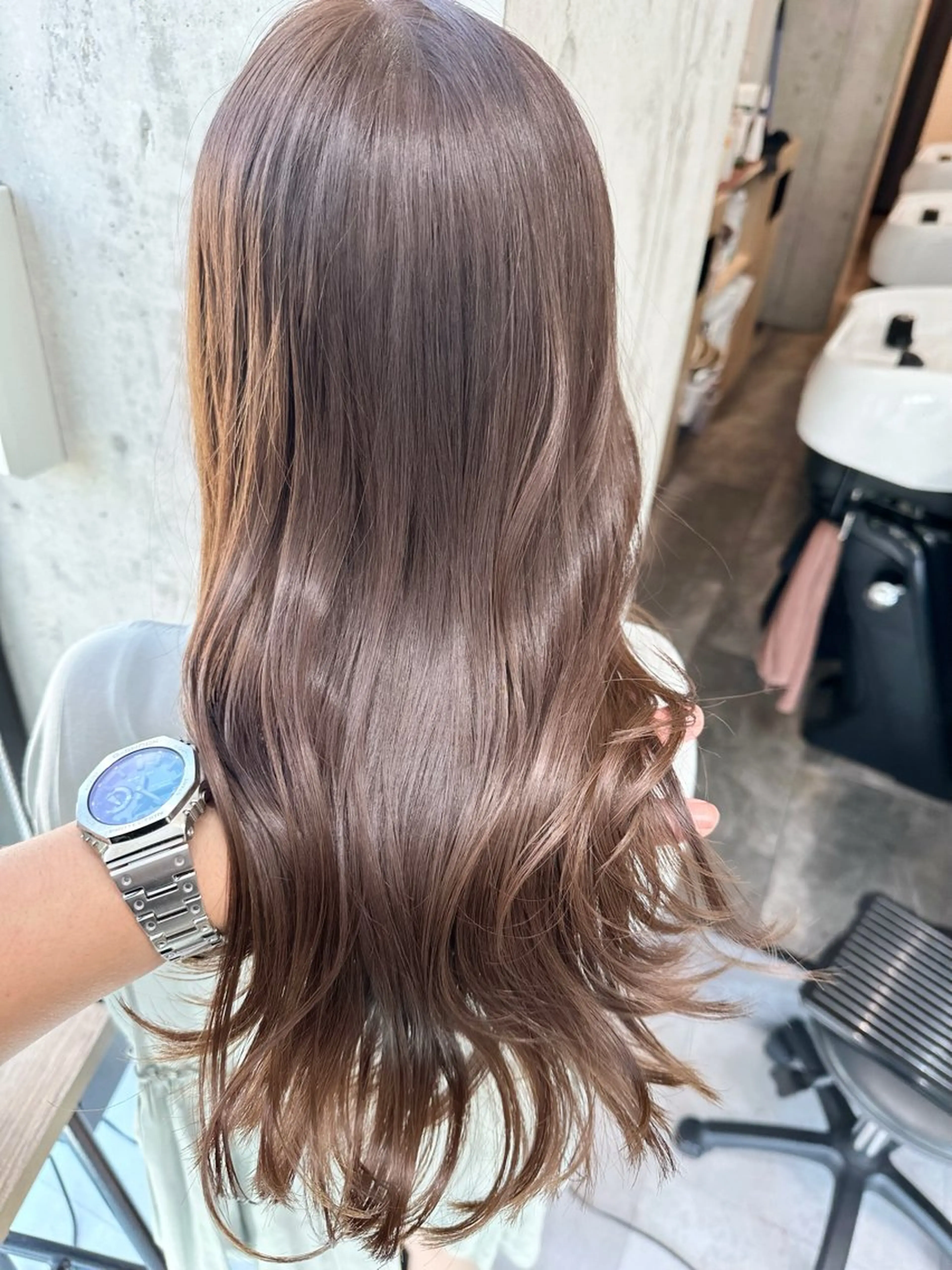 ミディアム ✨透明感カラー 恵比寿HAYATO✨のヘアスタイル