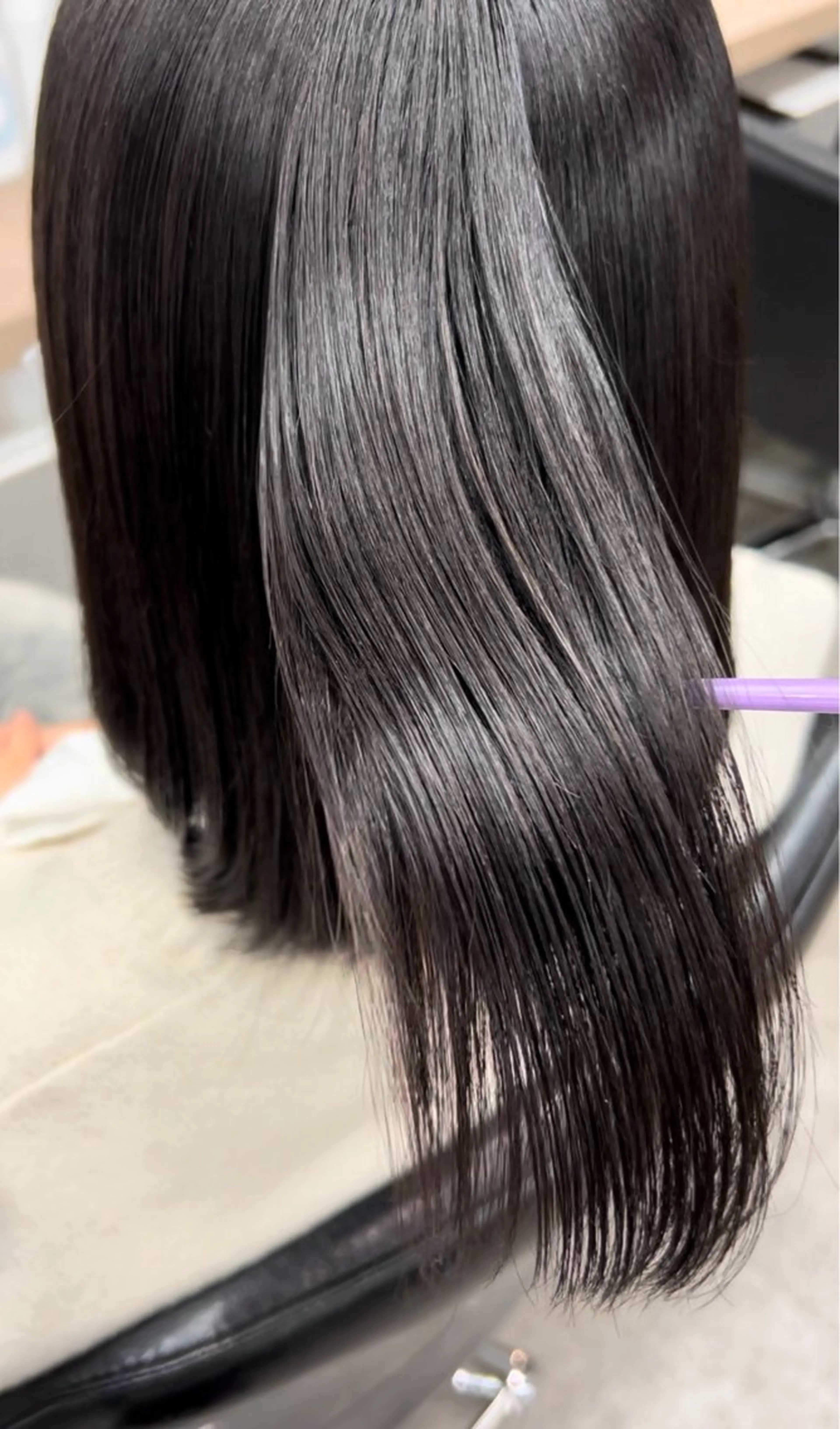 似合わせカット+ケア縮毛矯正♡の写真