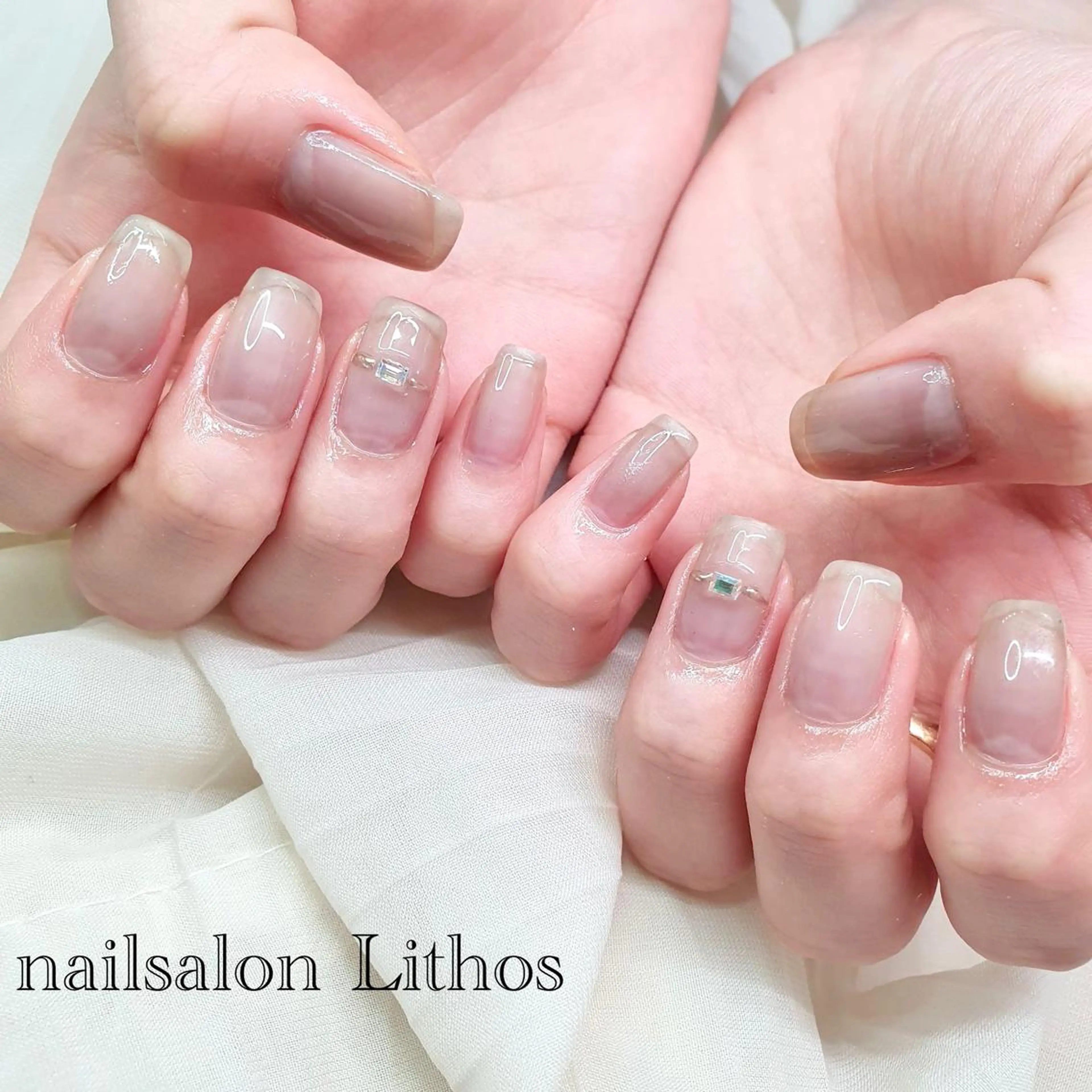 ネイル ハンドネイル nailsalon Lithos所属・nailsalon Recontreのネイルデザイン