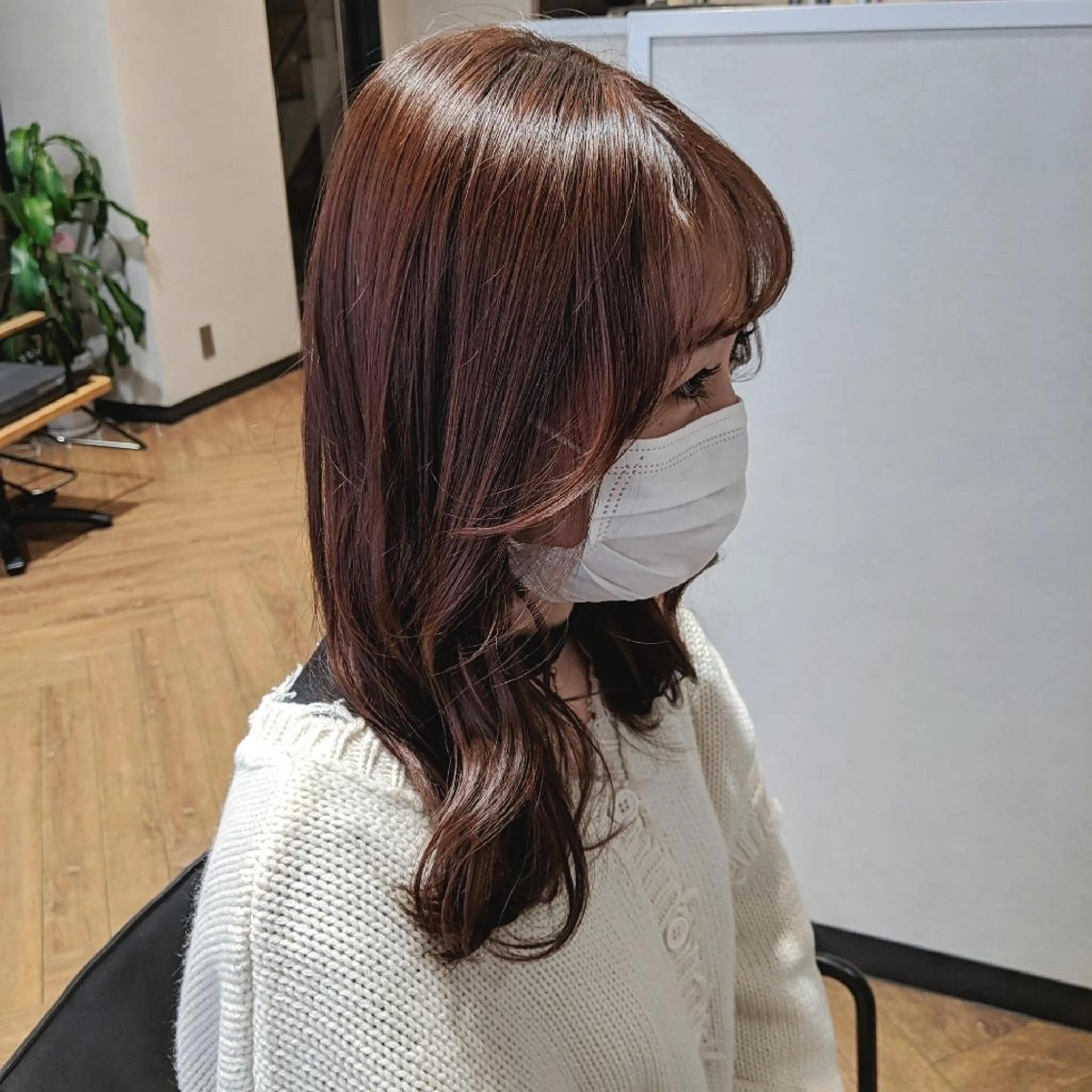 ロング オルチャンヘア PRIVATE SALON EYES所属・EYES リアのマツエク・マツパデザイン