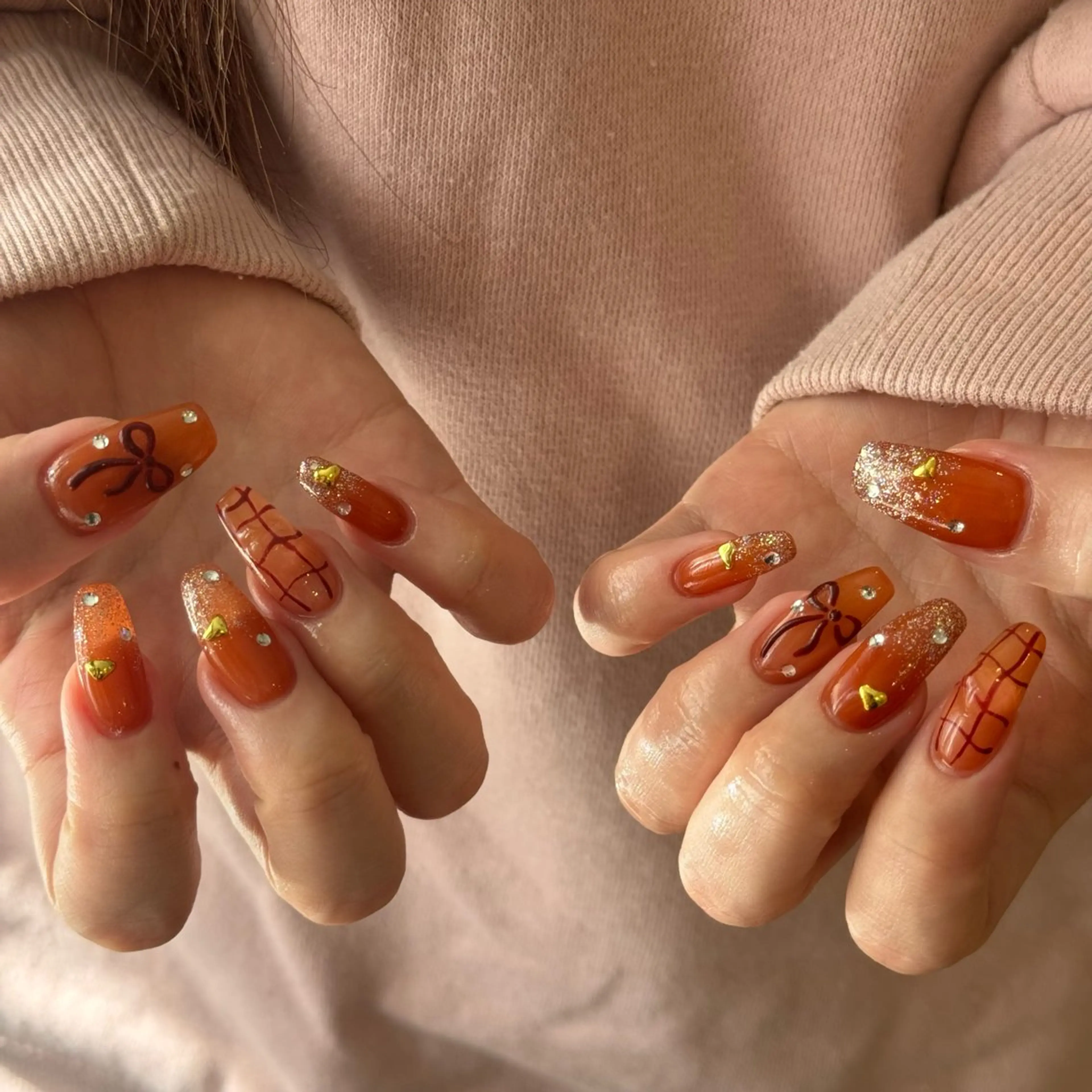 ネイル ハンドネイル yukina 🎀のネイルデザイン