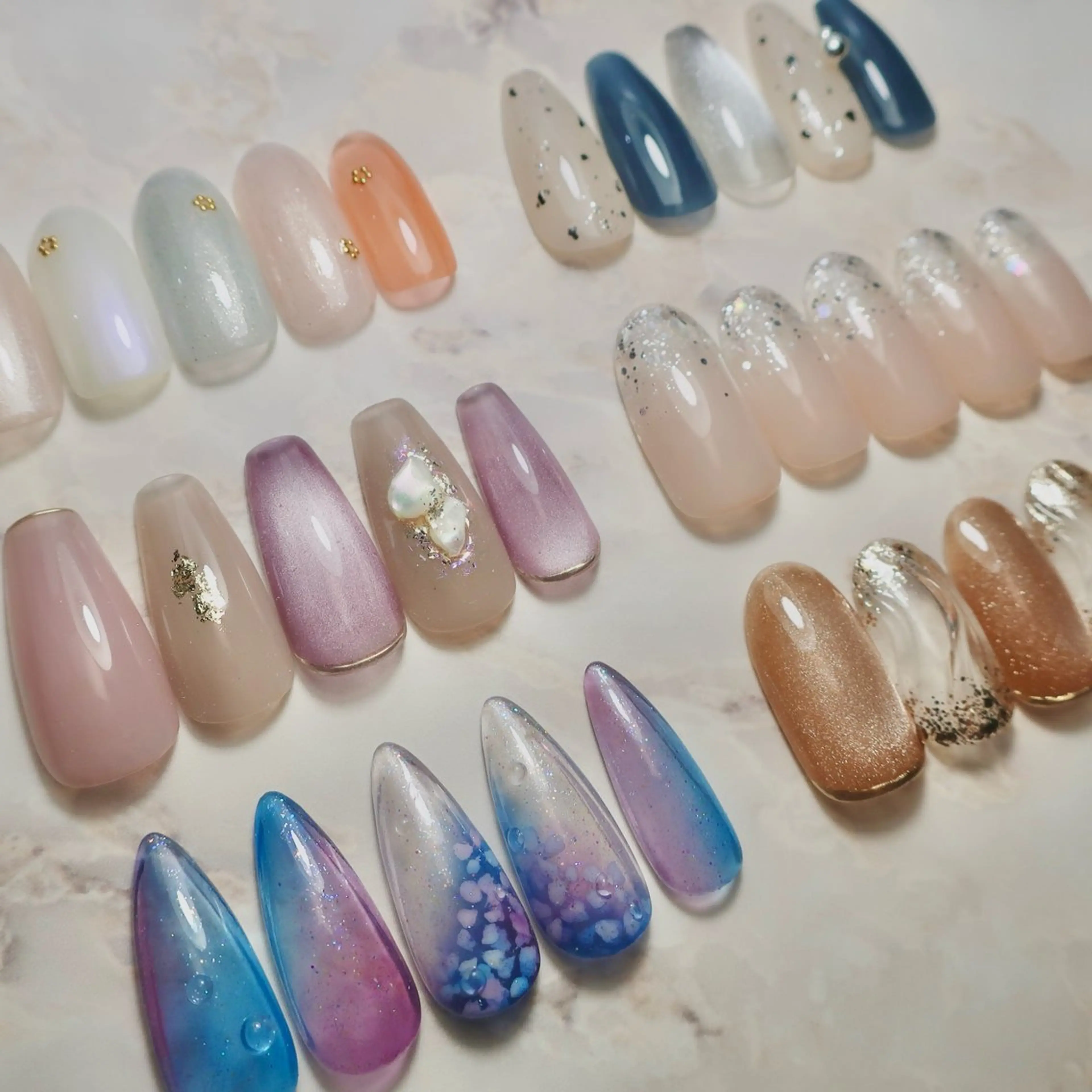 ネイル ハンドネイル nail salon ワンミリオンのネイルデザイン