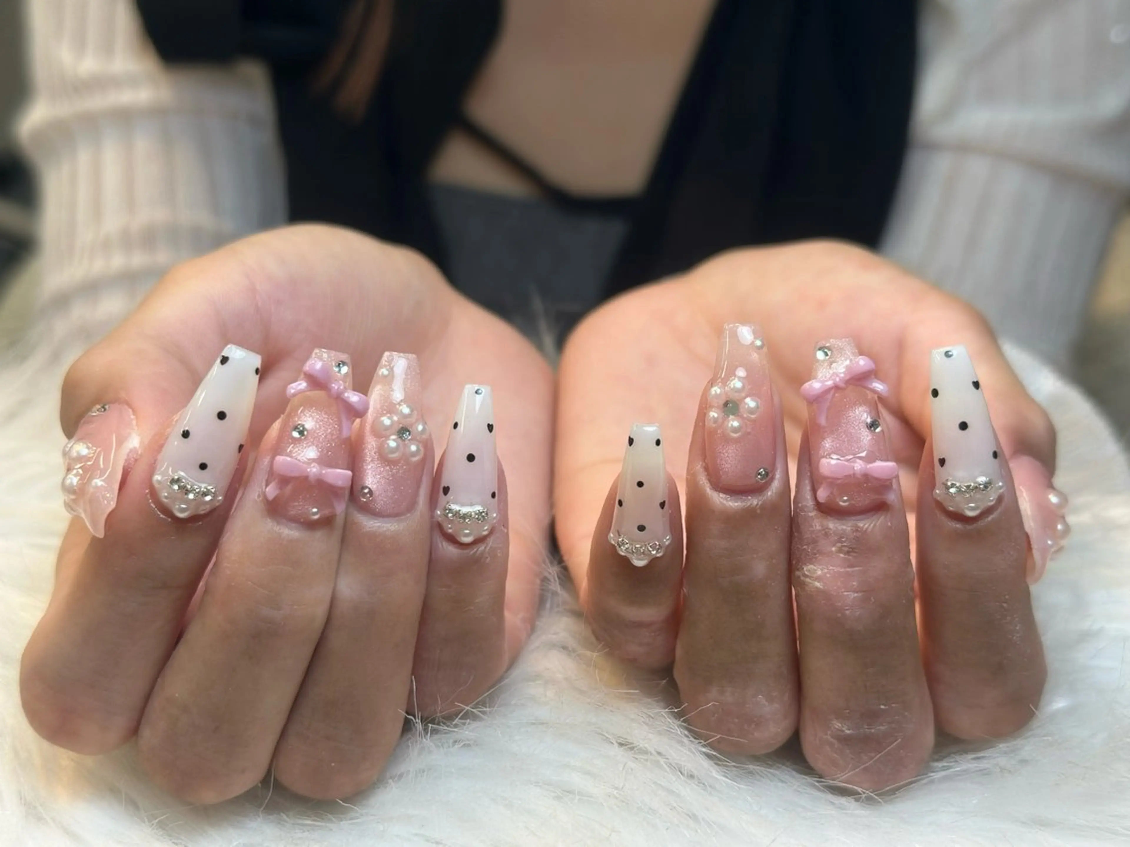 ネイル アートネイル 成人式 ジェルネイル ニュアンスネイル 夏ネイル ハンドネイル Nienail_ Luxeのネイルデザイン