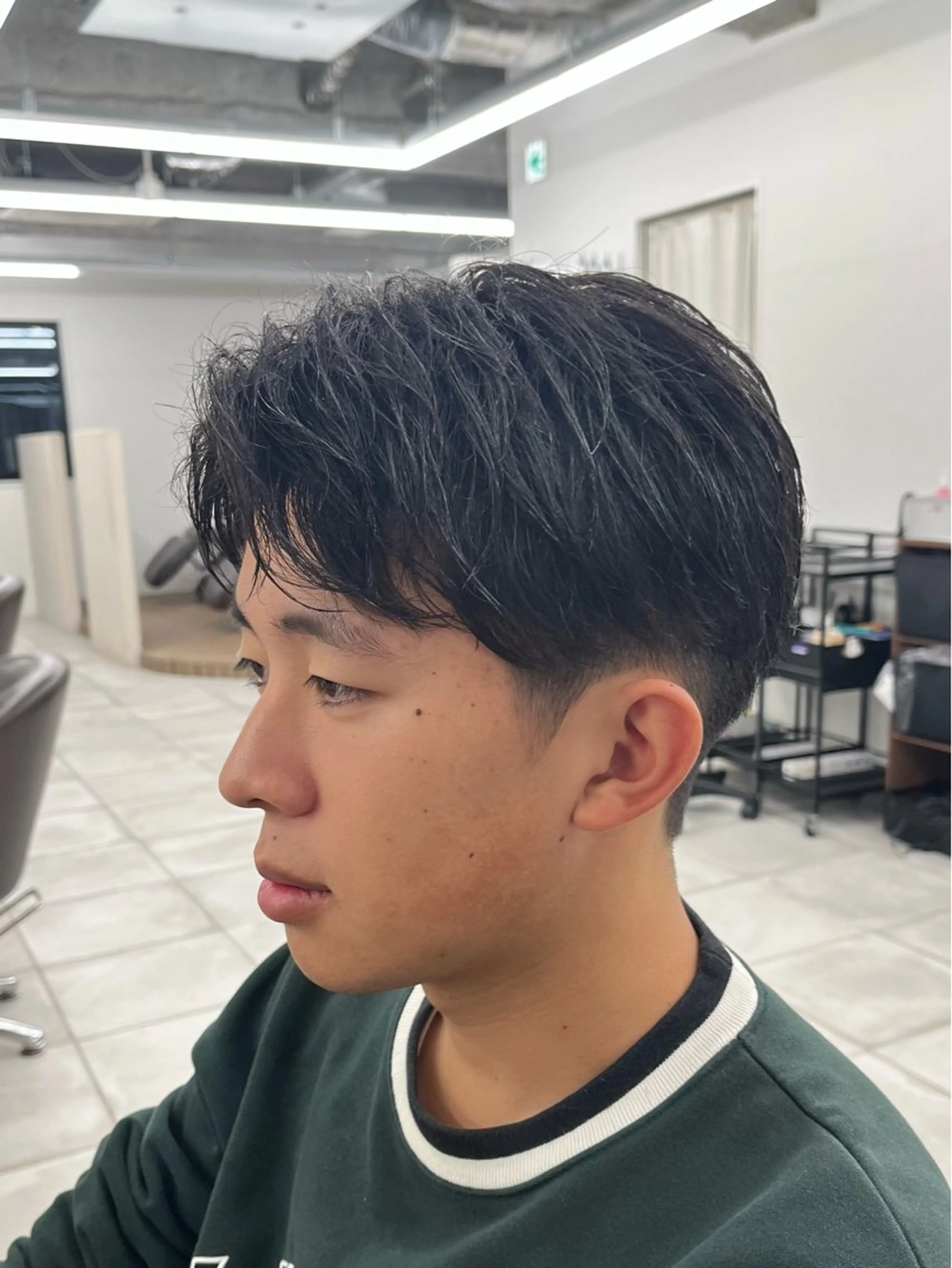 ショート パーマ メンズ 🏆メンズヘア特化 🥇代表りんぺーのヘアスタイル