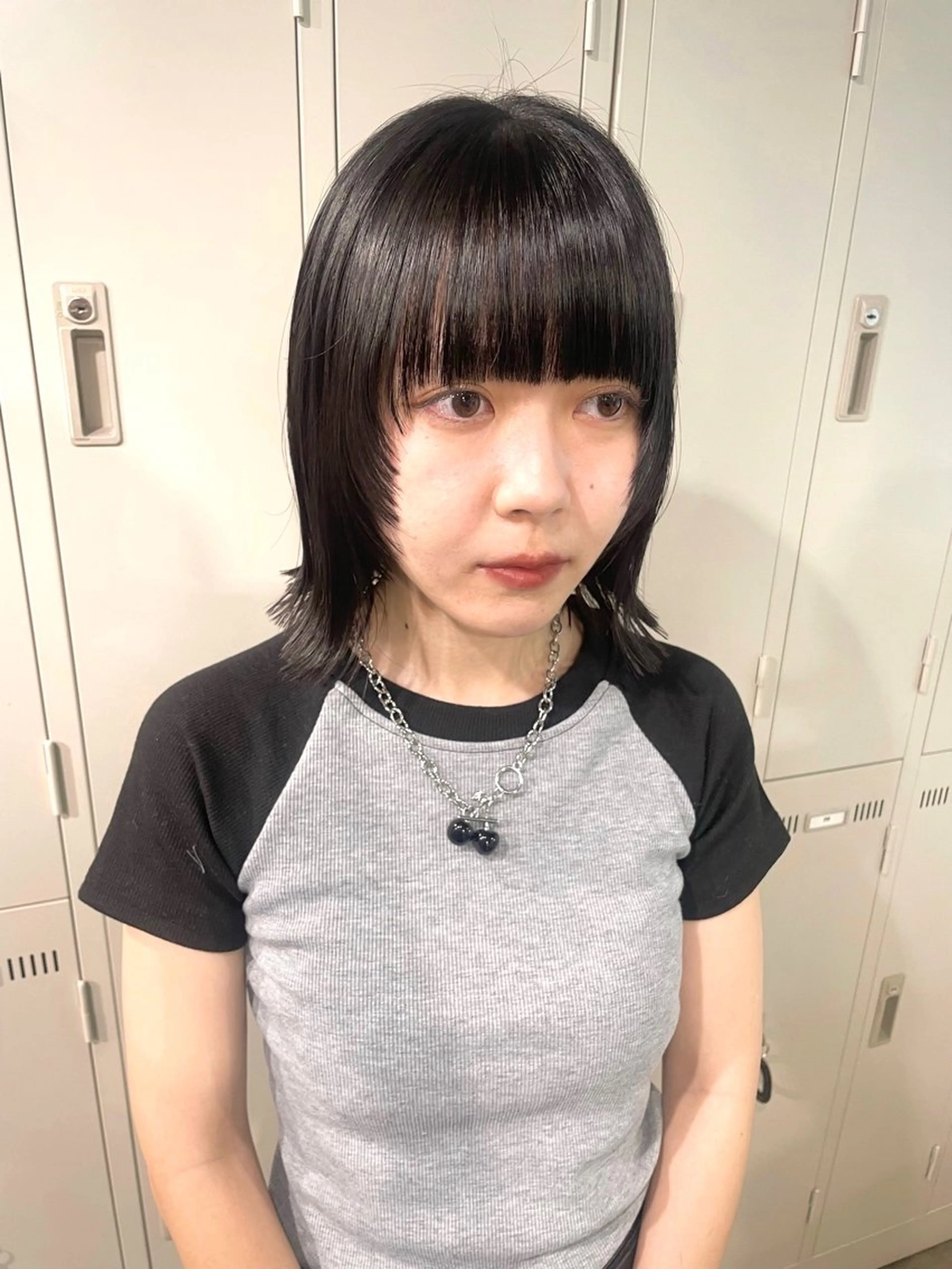 ショート カラー パーマ ヘアアレンジ メンズ 透明感カラー・レイヤ ー🎀amika🎀のヘアスタイル