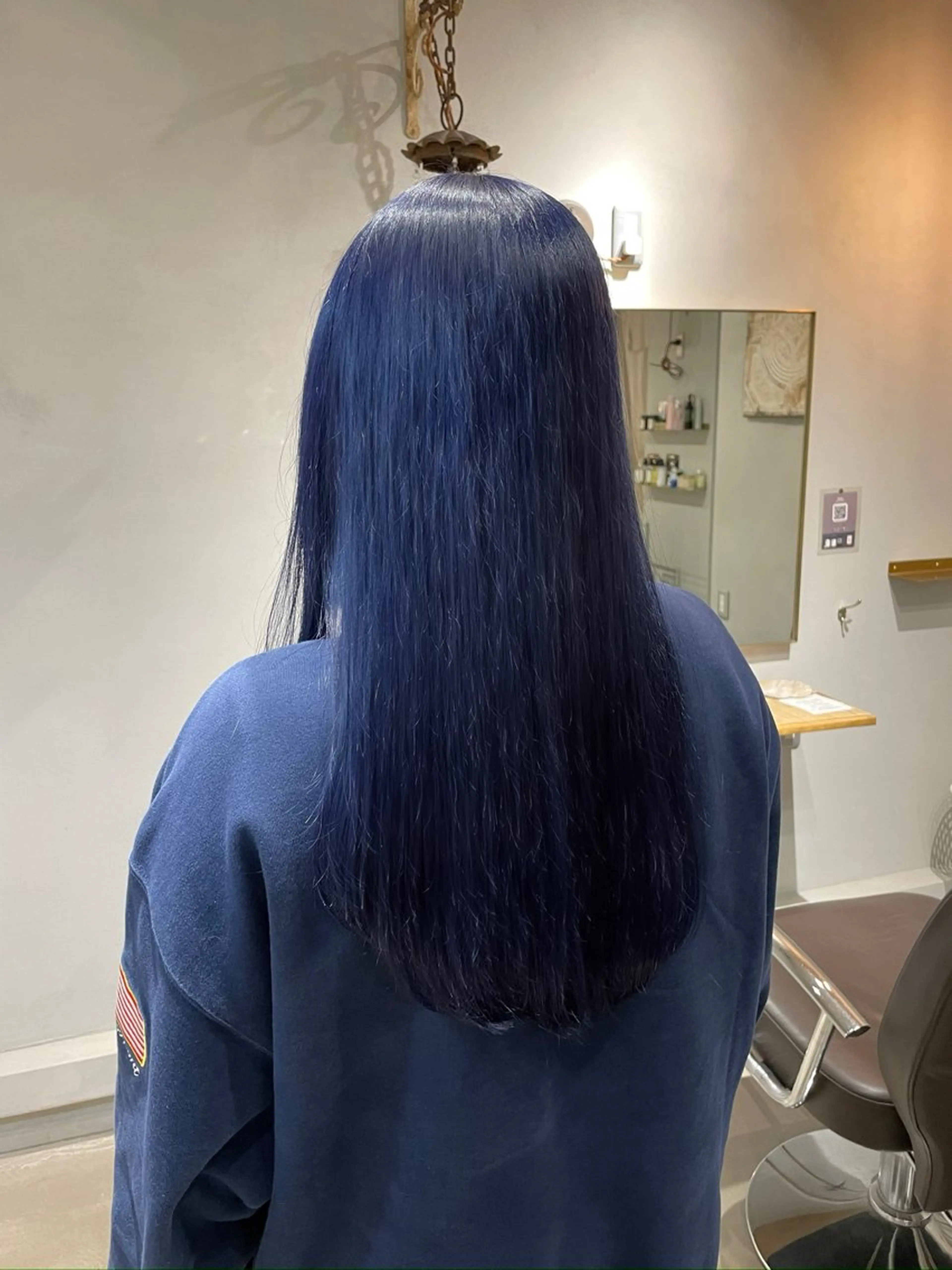 ロング カラー 🌺 波月のヘアスタイル