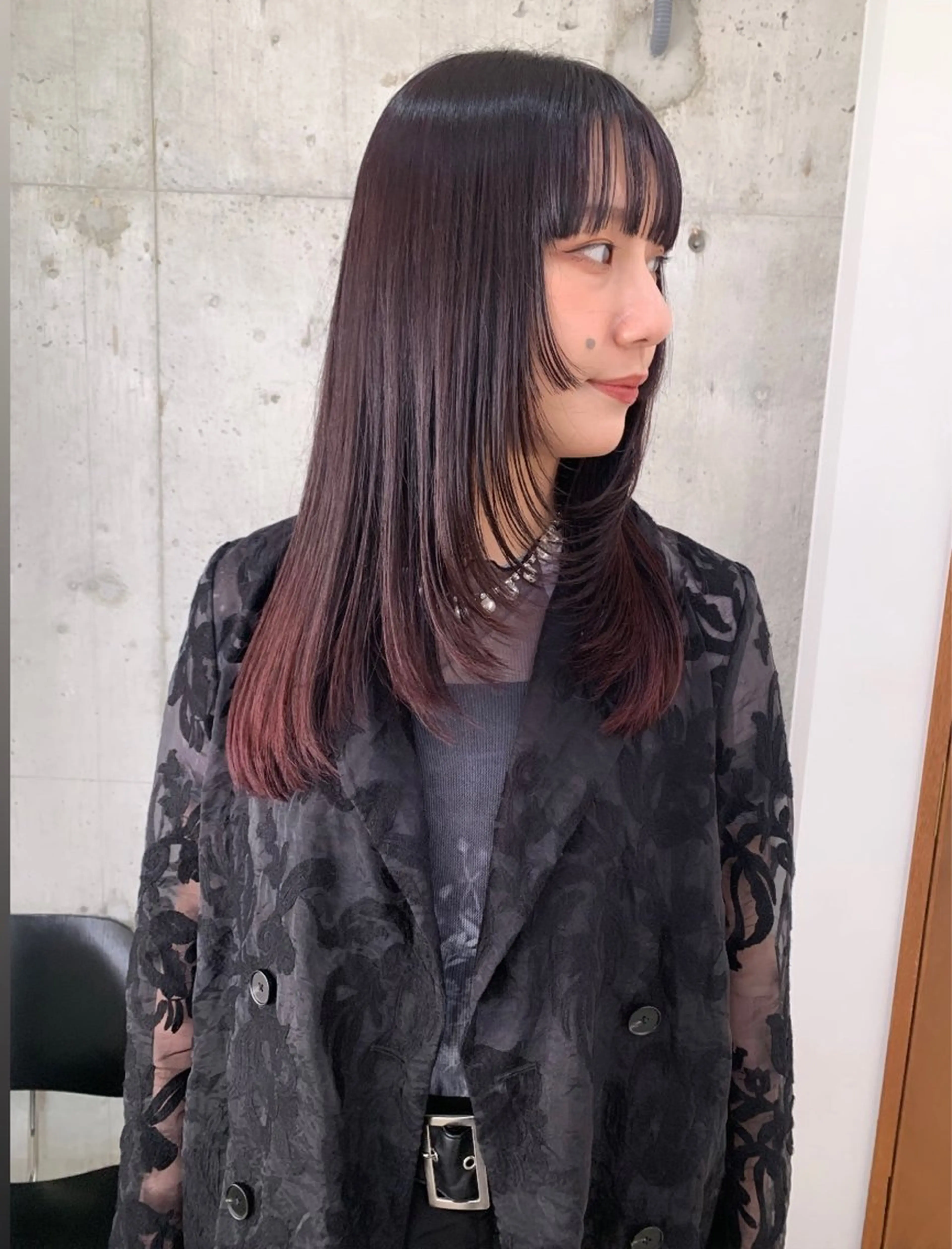 ロング ロングレイヤー レイヤーカット ロング モード/レイヤー/ ウルフ/パーマ✂︎のヘアスタイル
